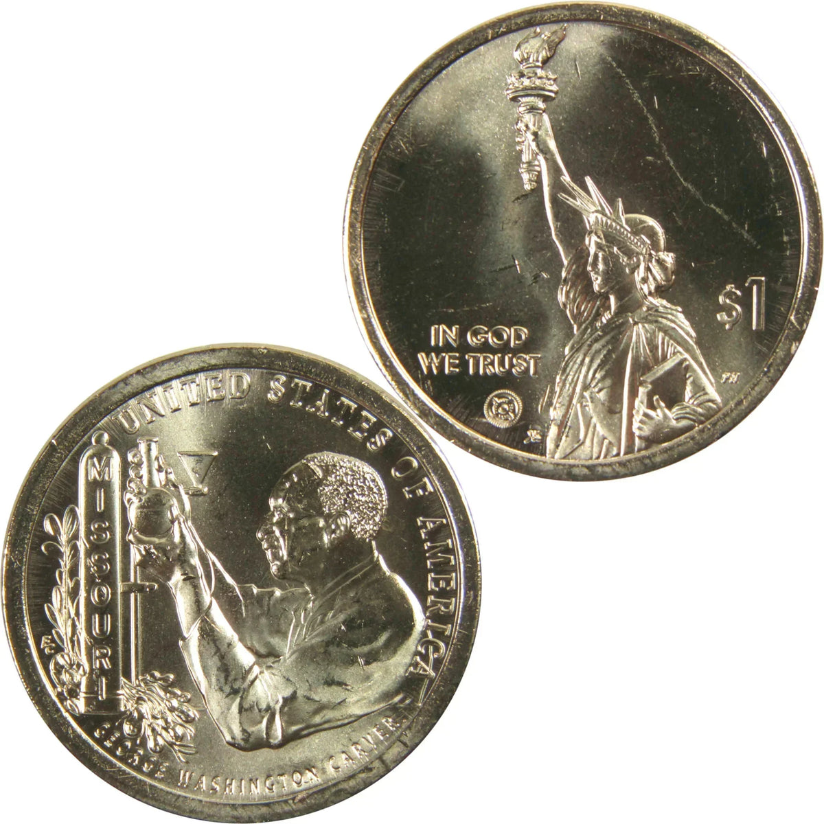 2024 P Missouri Washington Carver American Innovation $1 Uncirculated