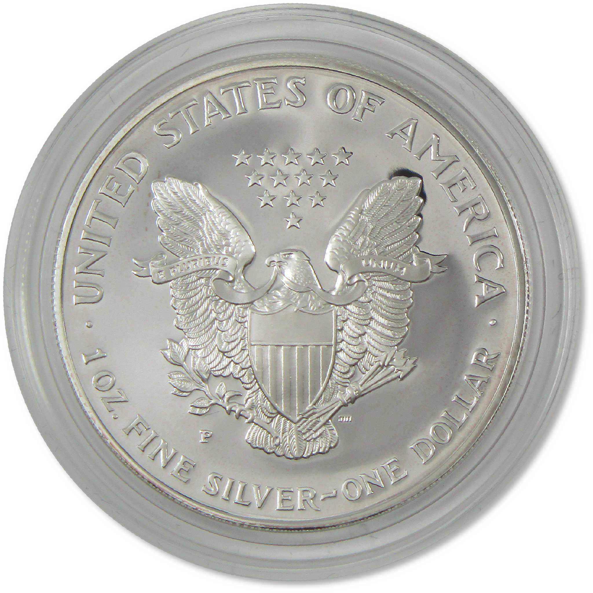 1999 P American Silver Eagle Proof $1 Coin Collectible OGP COA
