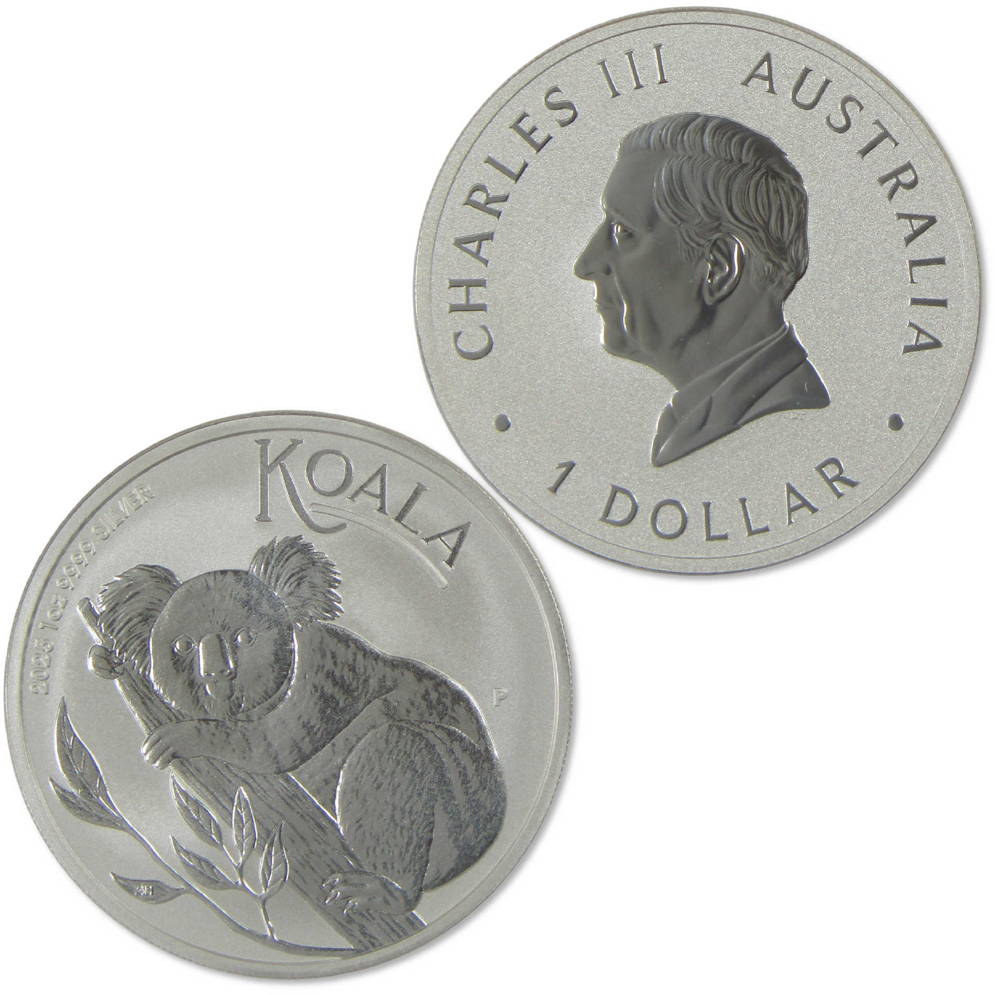2025 Australian Koala BU Uncirculated 1 oz .9999 Silver Bullion