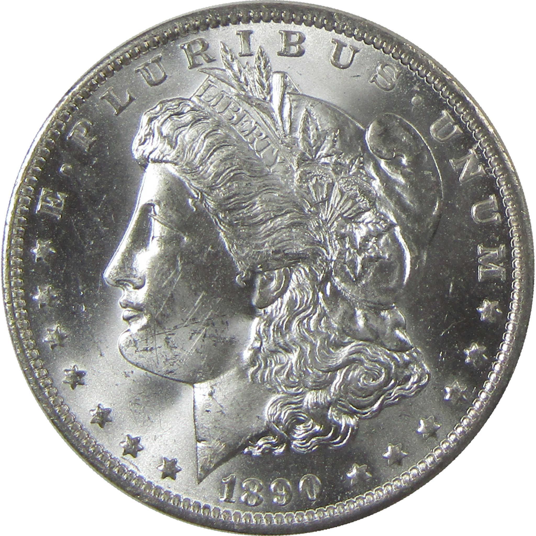 1890 O Morgan Silver Dollar BU Very Choice Uncirculated Mint State - Morgan coin - Morgan silver dollar - Morgan silver dollar for sale - Profile Coins & Collectibles