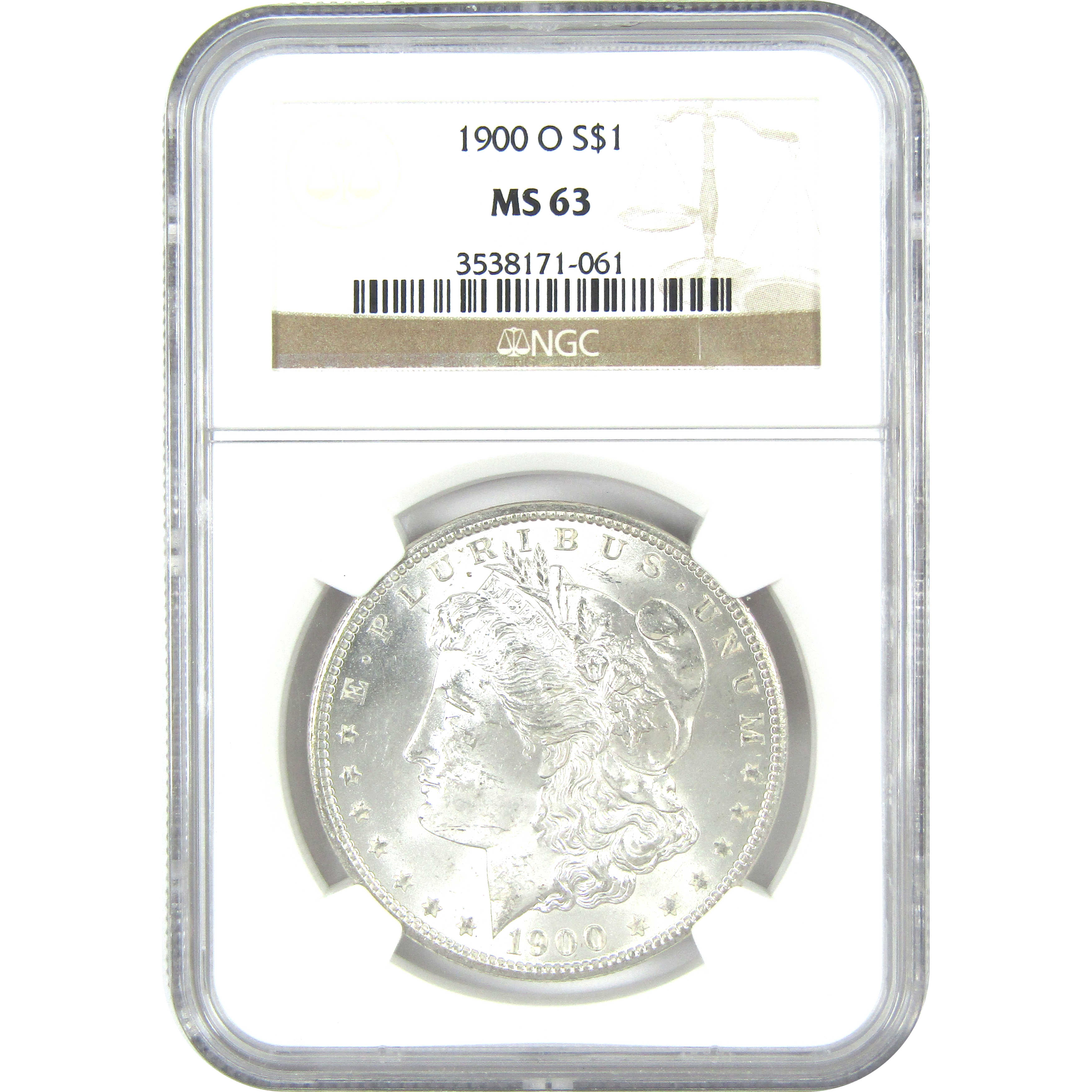 1900 O Morgan Dollar MS 63 NGC Silver $1 Uncirculated Coin SKU:I16451 - Morgan coin - Morgan silver dollar - Morgan silver dollar for sale - Profile Coins & Collectibles