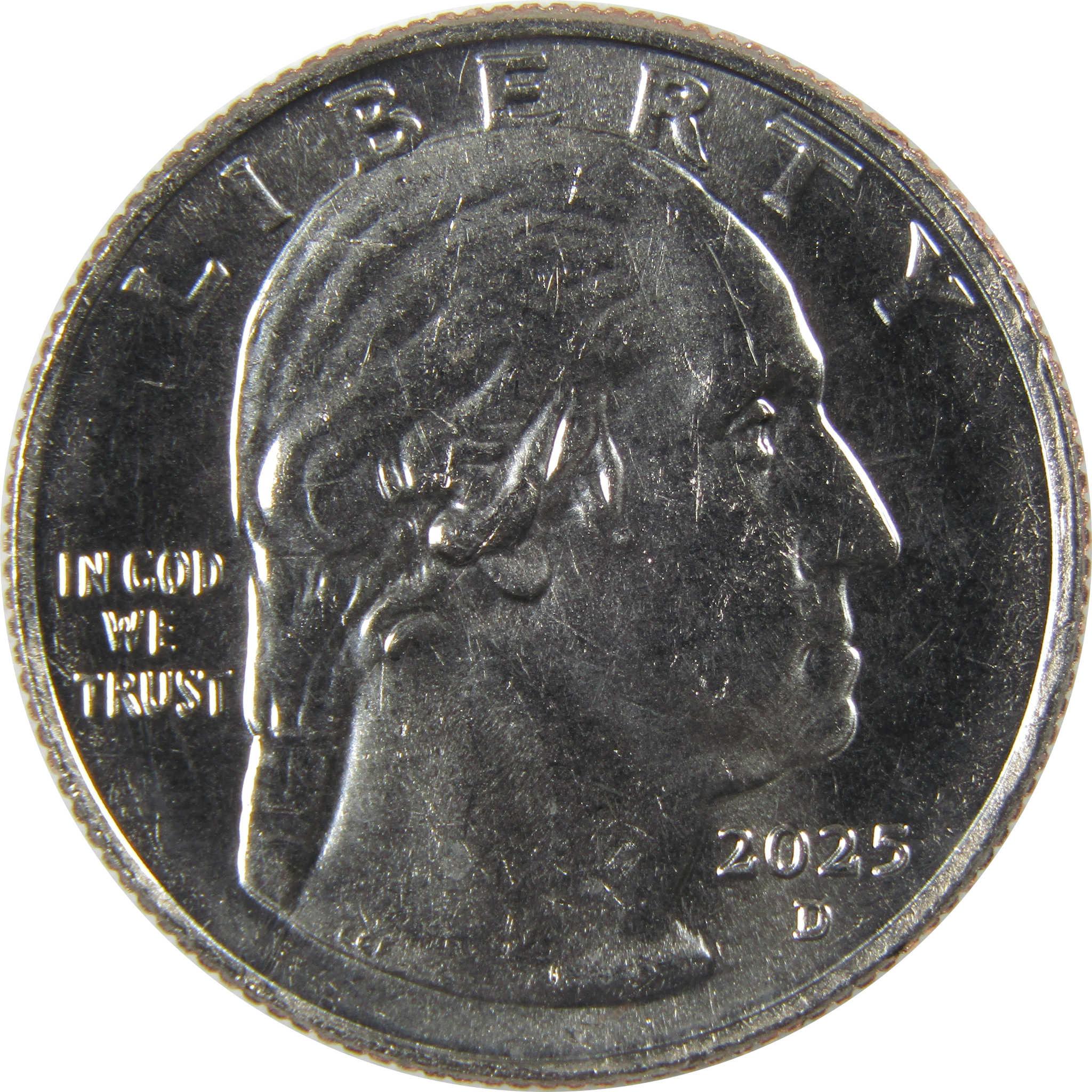2025 D Althea Gibson American Women Quarter Uncirculated Clad 25c Coin