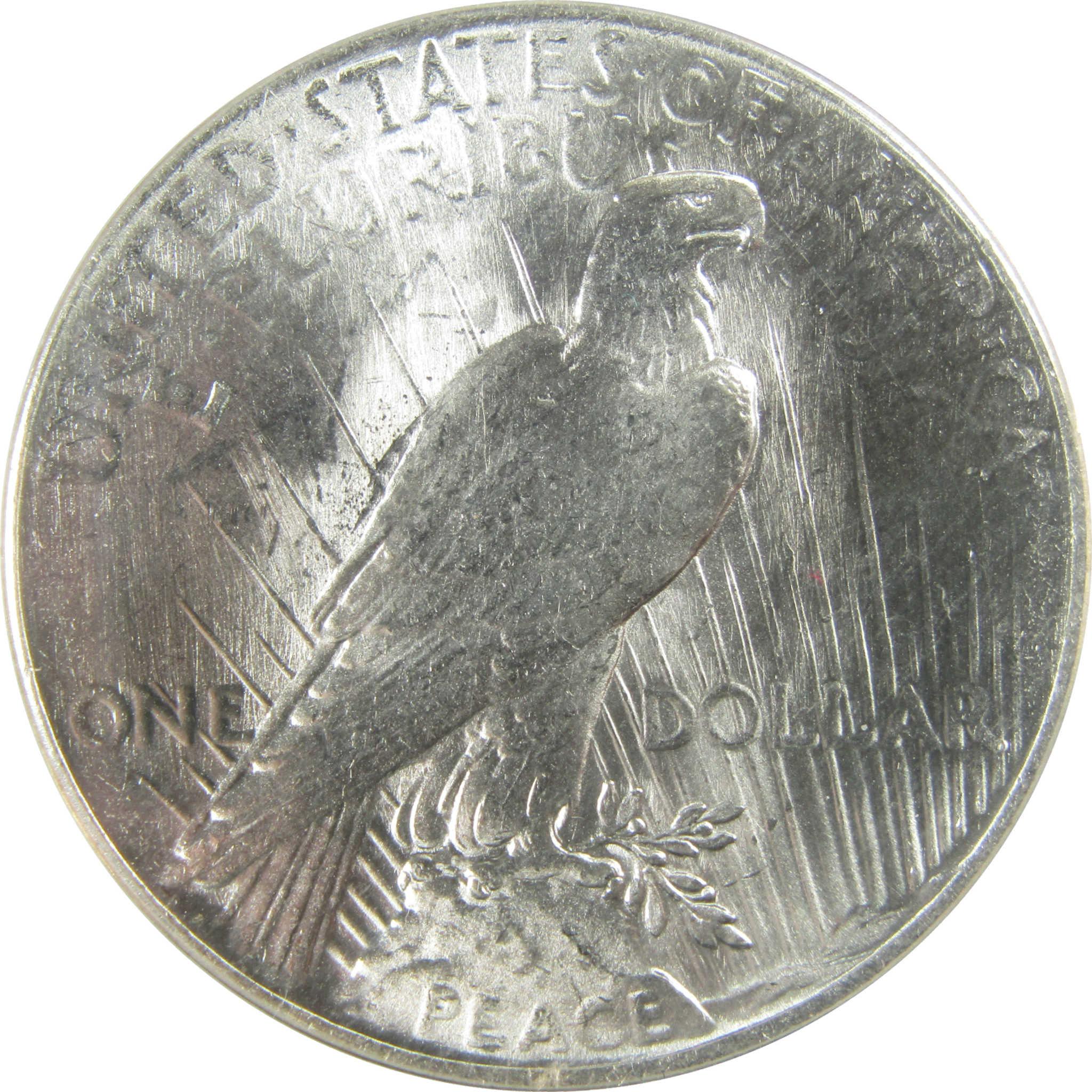 1925 Peace Silver Dollar MS 65 ANACS Uncirculated $1 Coin SKU:I28084