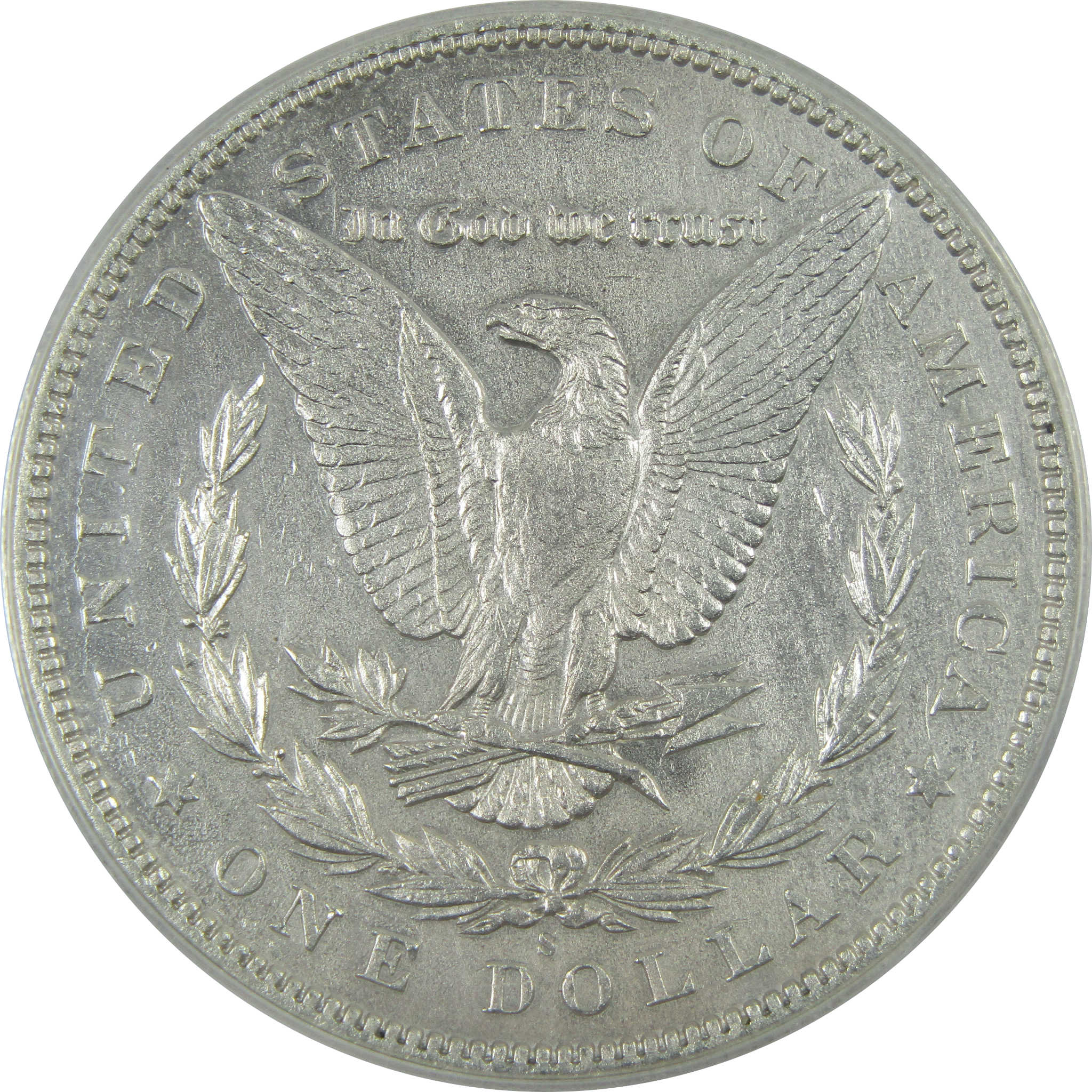 1895 S/S Morgan Dollar AU 50 ANACS S/Horiz S VAM-4 SKU:I14926 - Morgan coin - Morgan silver dollar - Morgan silver dollar for sale - Profile Coins & Collectibles