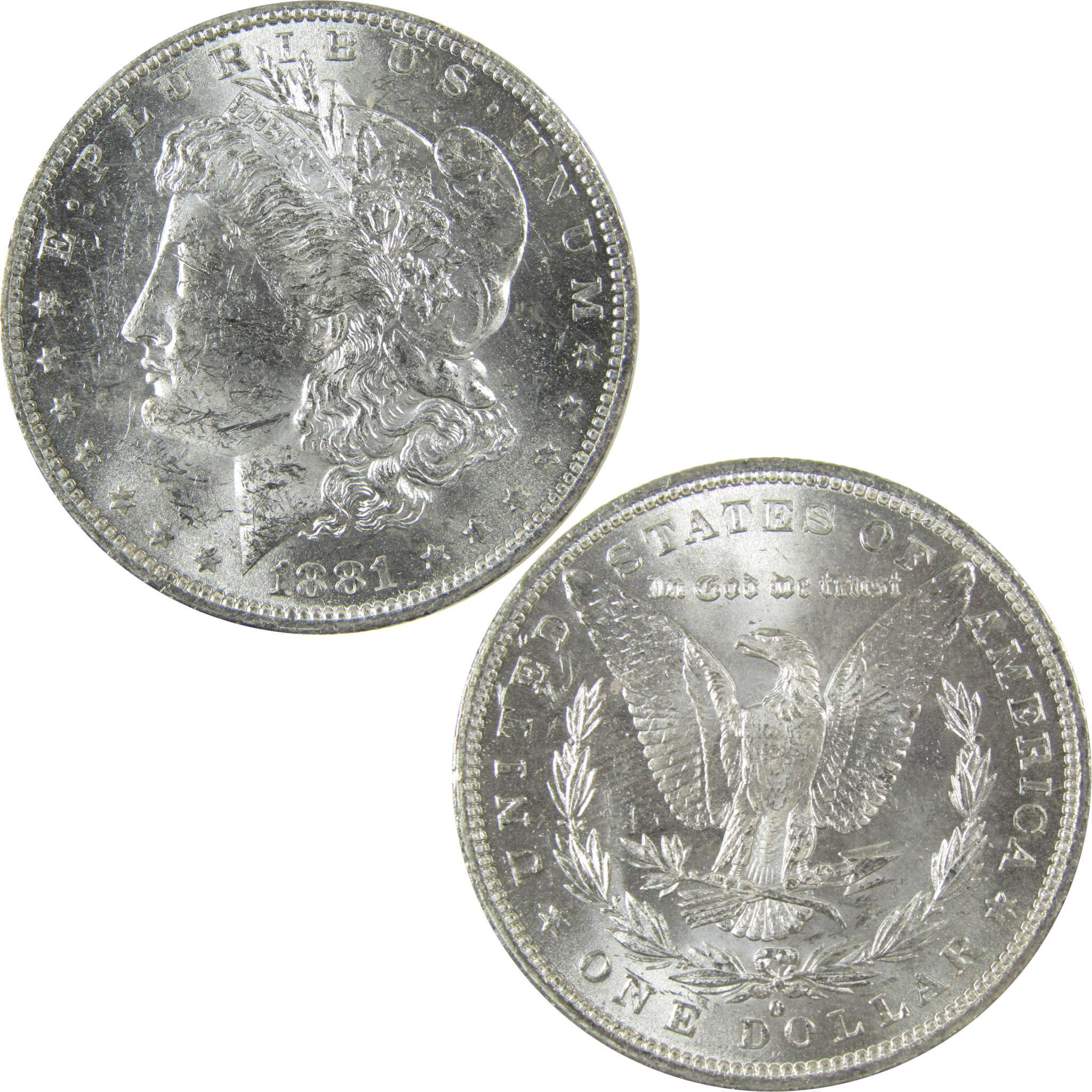 1881 O Morgan Silver Dollar Uncirculated Mint State $1 Coin SKU:I27700 - Morgan coin - Morgan silver dollar - Morgan silver dollar for sale - Profile Coins & Collectibles