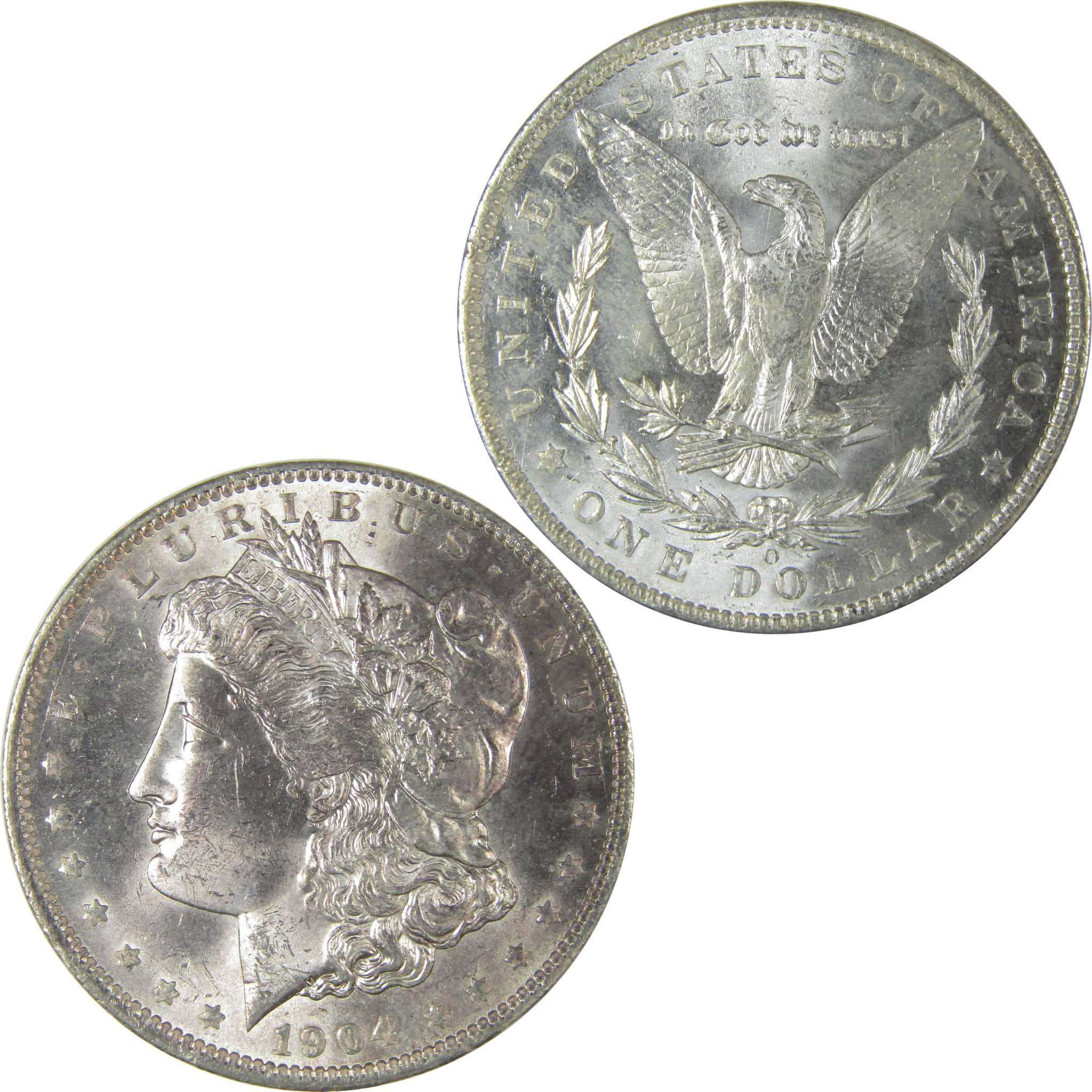 1904 O Morgan Dollar Uncirculated Silver $1 Coin SKU:CPC8945 - Morgan coin - Morgan silver dollar - Morgan silver dollar for sale - Profile Coins & Collectibles