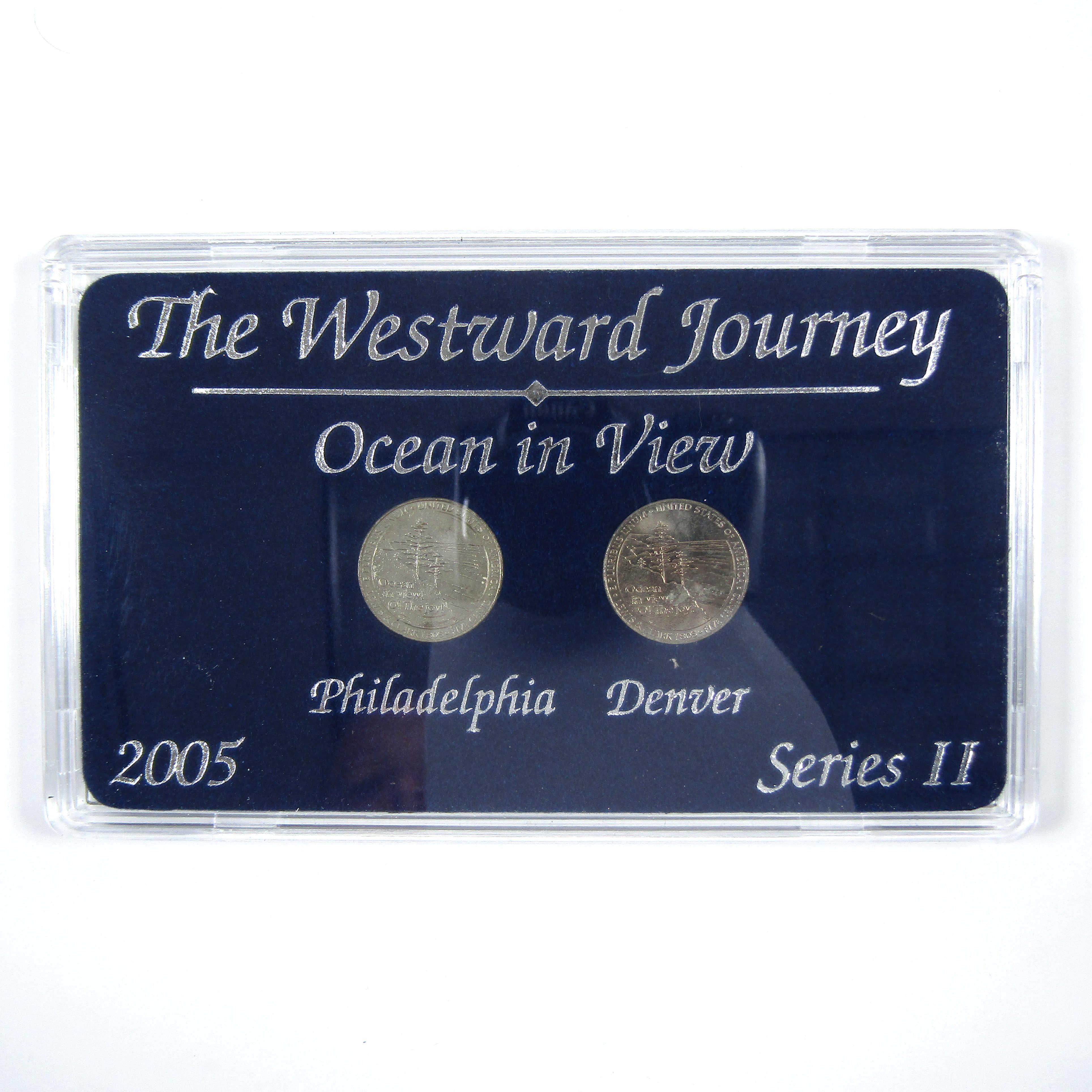2005 P&D Ocean View Jefferson 5c Set Uncirculated 5c SKU:CPC7478
