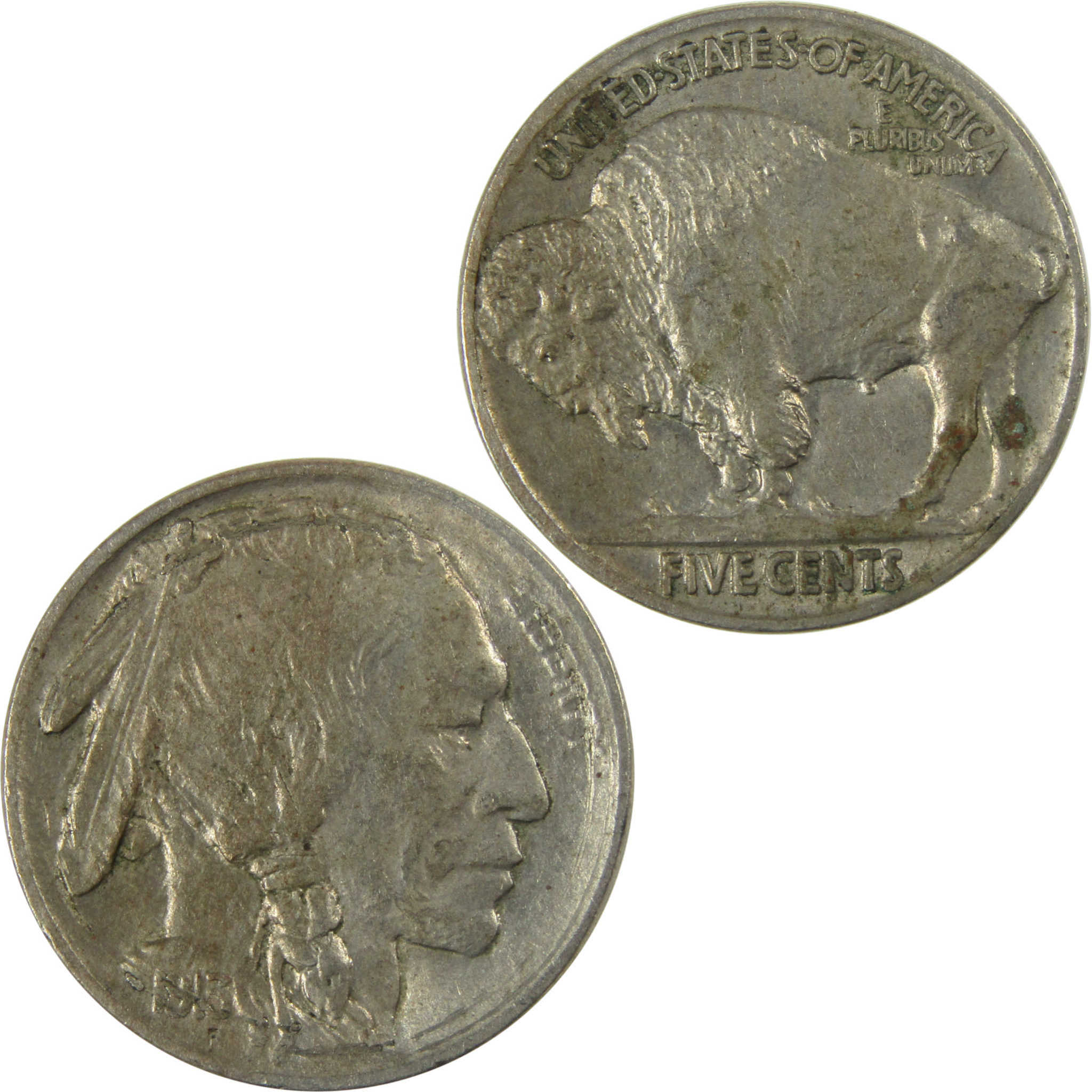 1913 T2 Indian Head Buffalo Nickel AU About Unc Dets 5c SKU:I27457