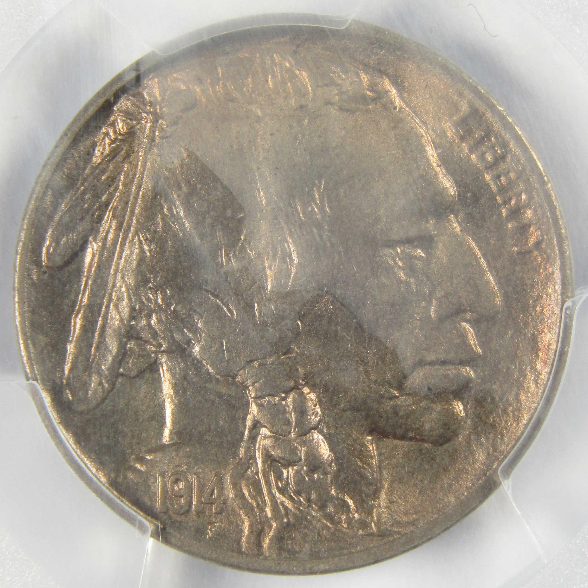 1914 S Indian Head Buffalo Nickel MS 65 PCGS Uncirculated 5c Coin