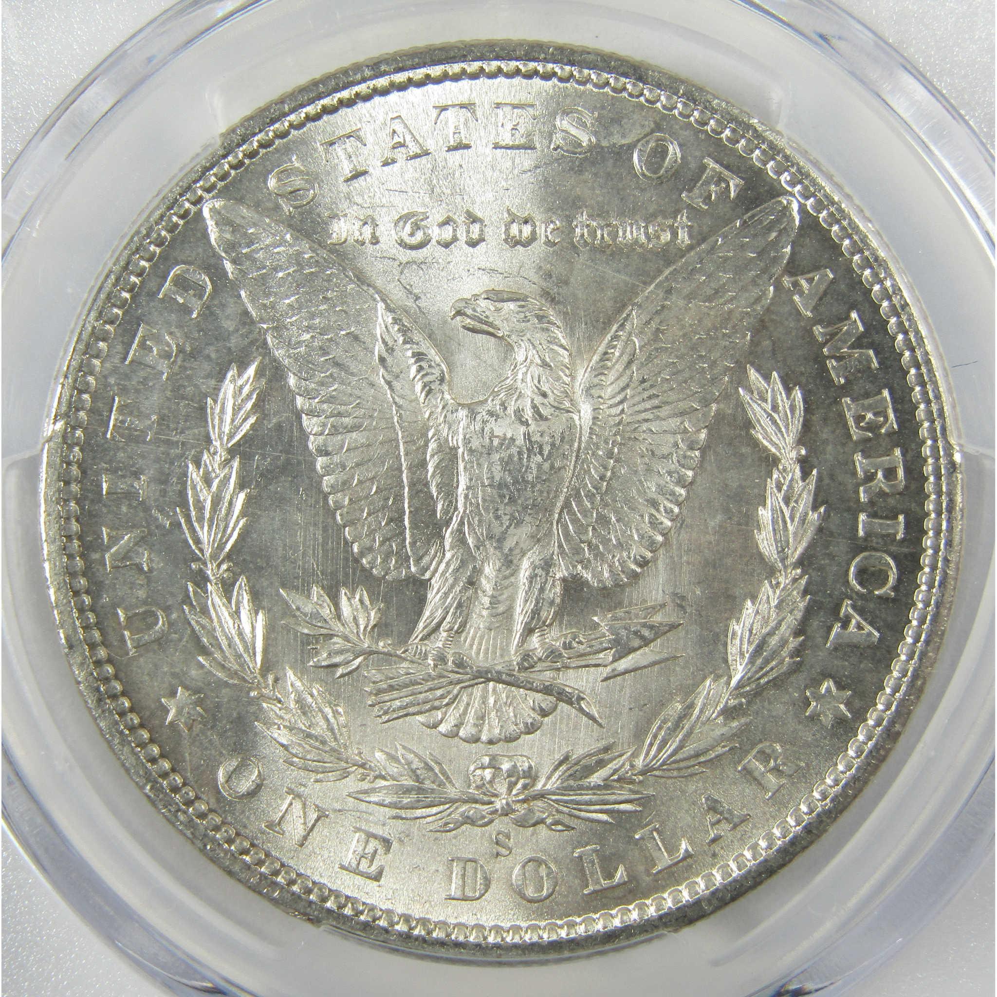 1880 S Morgan Silver Dollar MS 63 PCGS Uncirculated $1 Coin SKU:I27829 - Morgan coin - Morgan silver dollar - Morgan silver dollar for sale - Profile Coins & Collectibles