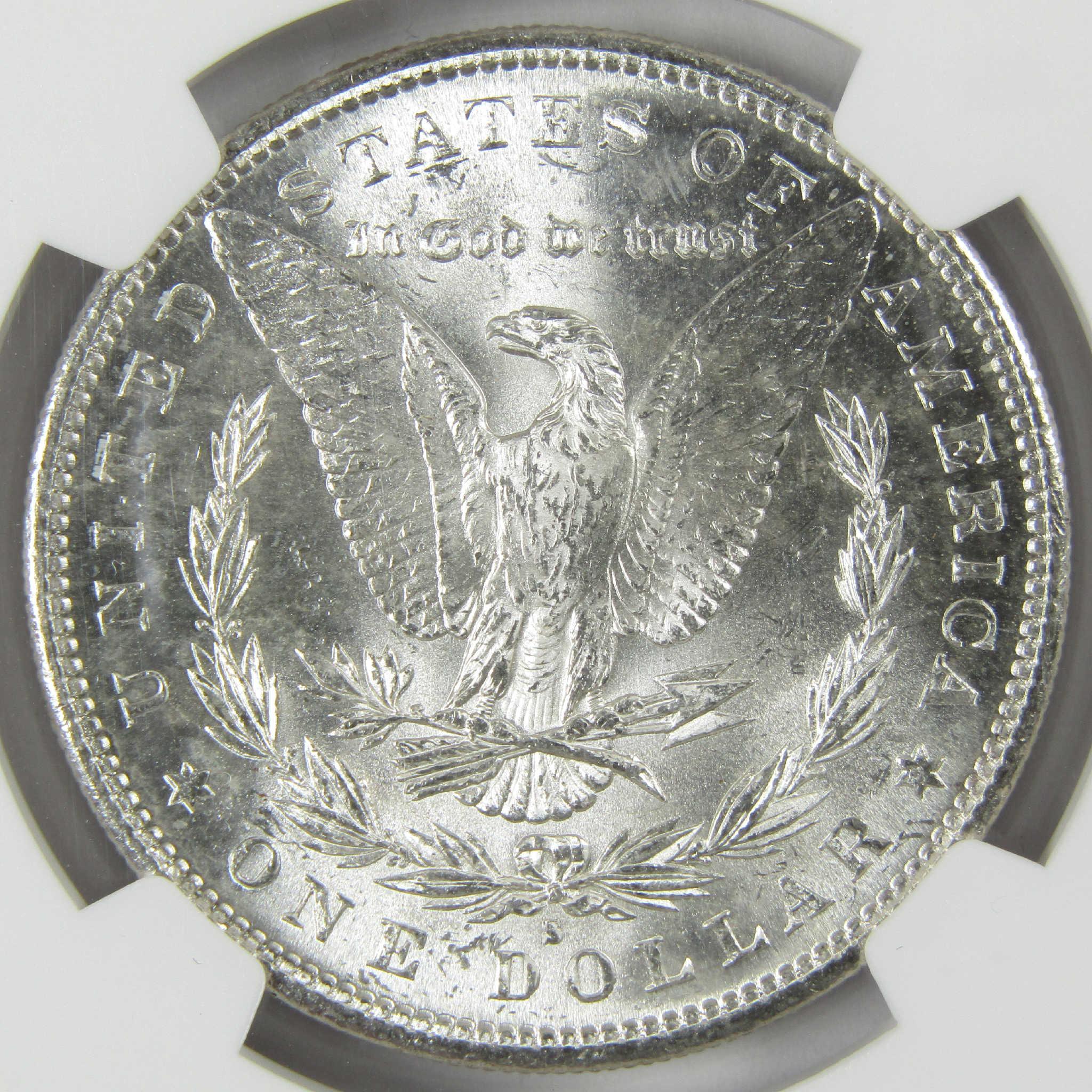 1882 S Morgan Silver Dollar MS 65 NGC Uncirculated $1 Coin Collectible - Morgan coin - Morgan silver dollar - Morgan silver dollar for sale - Profile Coins & Collectibles