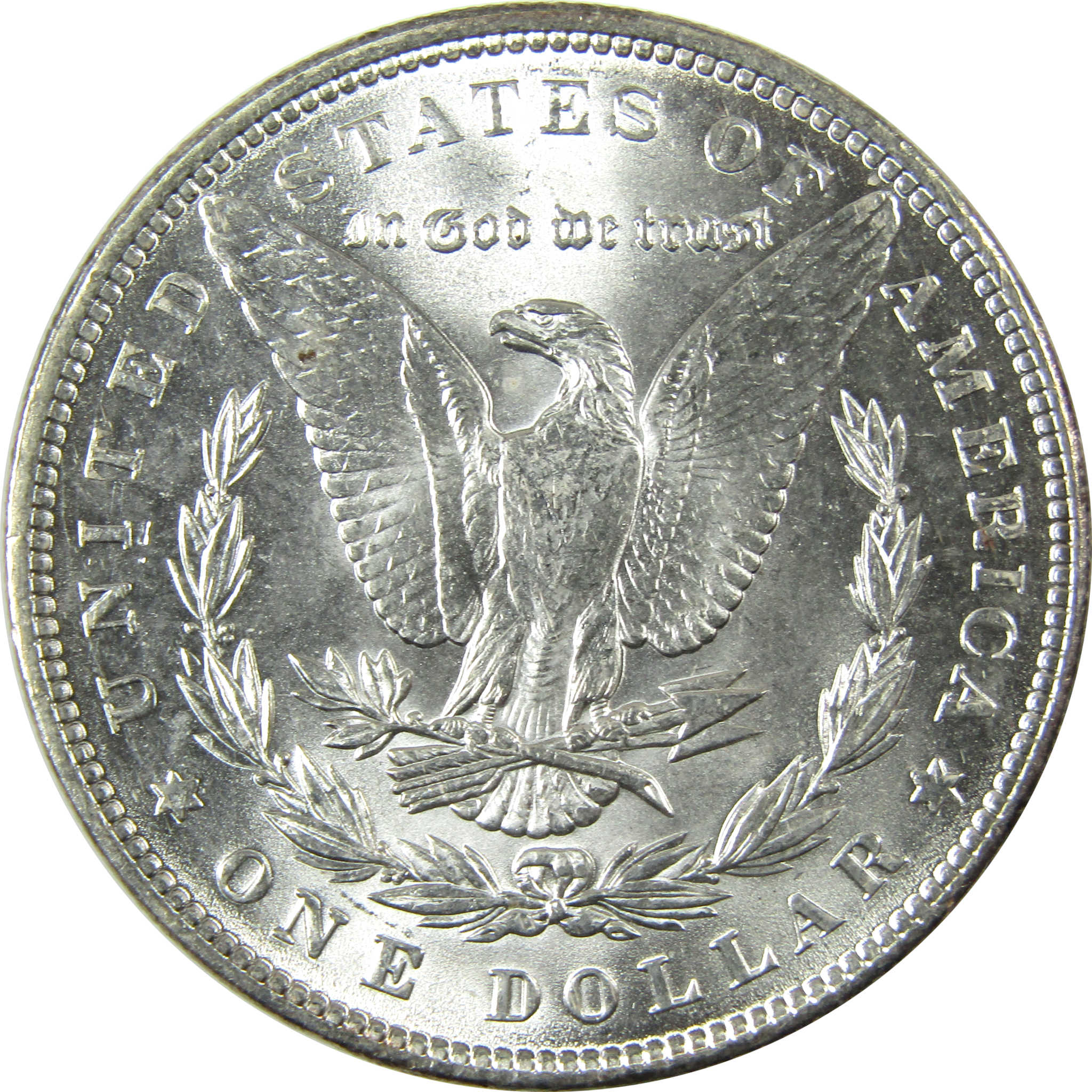 1889 Morgan Silver Dollar Uncirculated Mint State $1 Coin SKU:I27080