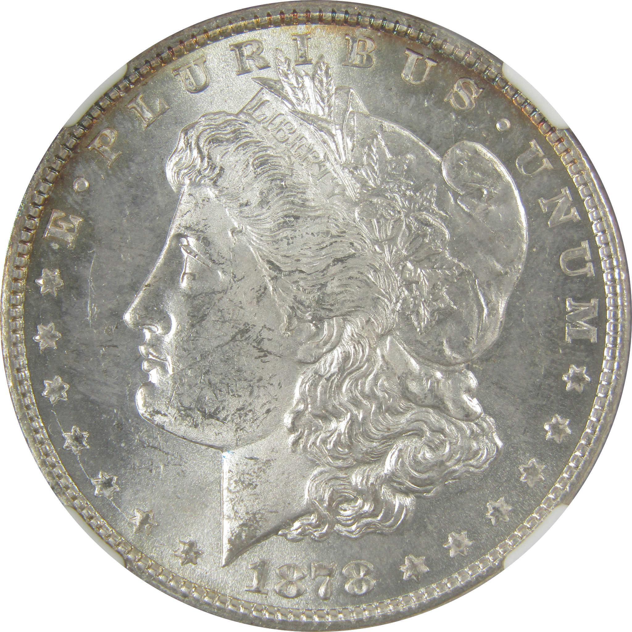 1878 8TF Morgan Dollar MS 63 NGC Silver Uncirculated SKU:I20012 - Morgan coin - Morgan silver dollar - Morgan silver dollar for sale - Profile Coins & Collectibles