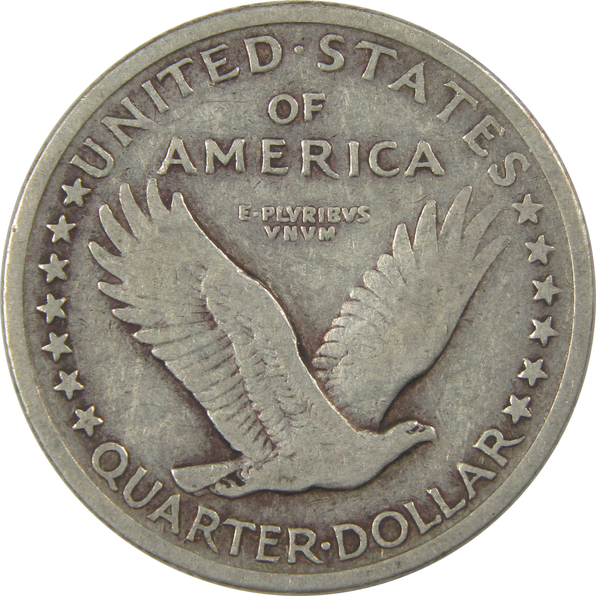 1917 Type 1 Standing Liberty Quarter VF Very Fine Silver SKU:I22381