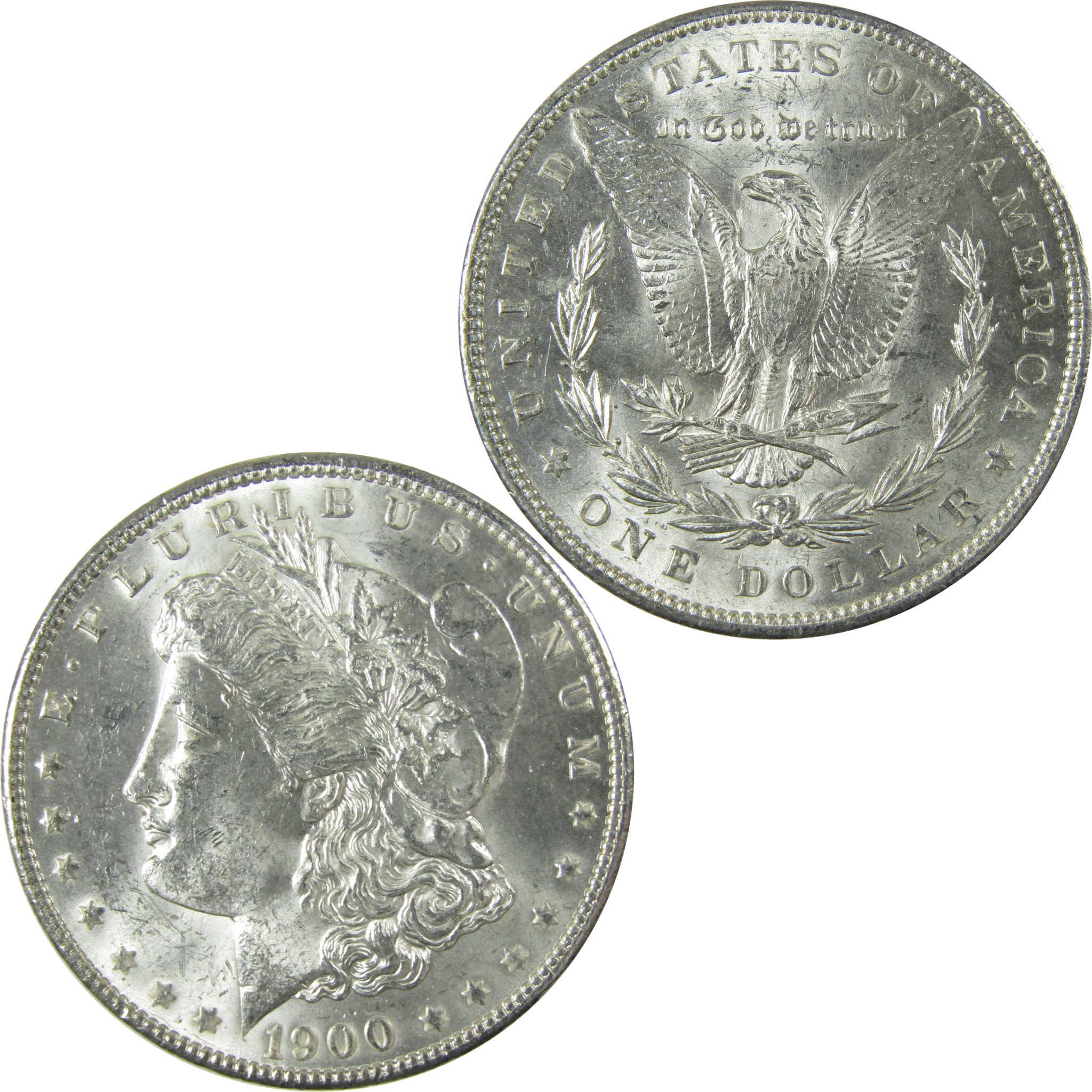 1900 Morgan Silver Dollar Uncirculated Mint State $1 Coin SKU:I27738 - Morgan coin - Morgan silver dollar - Morgan silver dollar for sale - Profile Coins & Collectibles