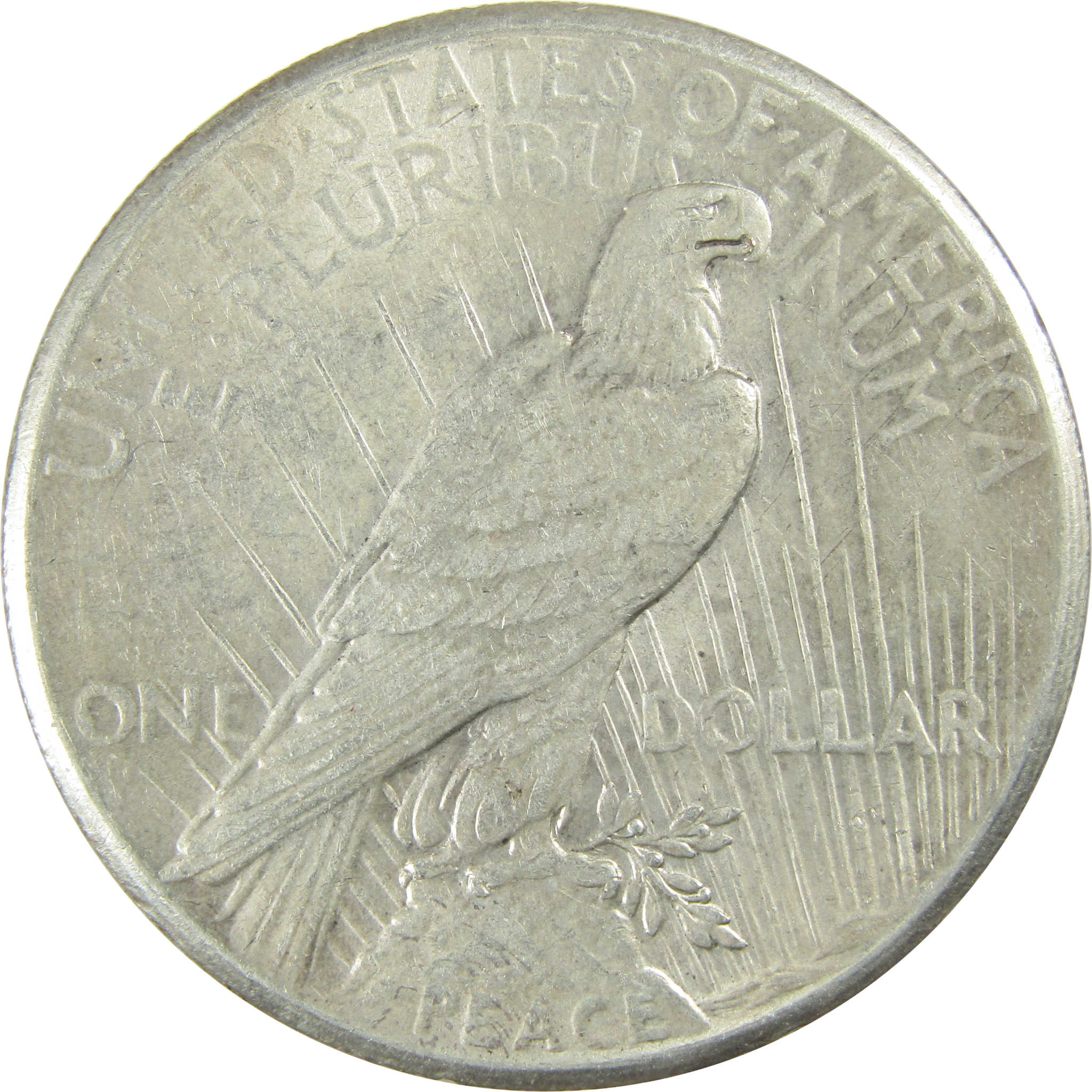 1927 Peace Silver Dollar AU About Uncirculated $1 Coin SKU:I27489