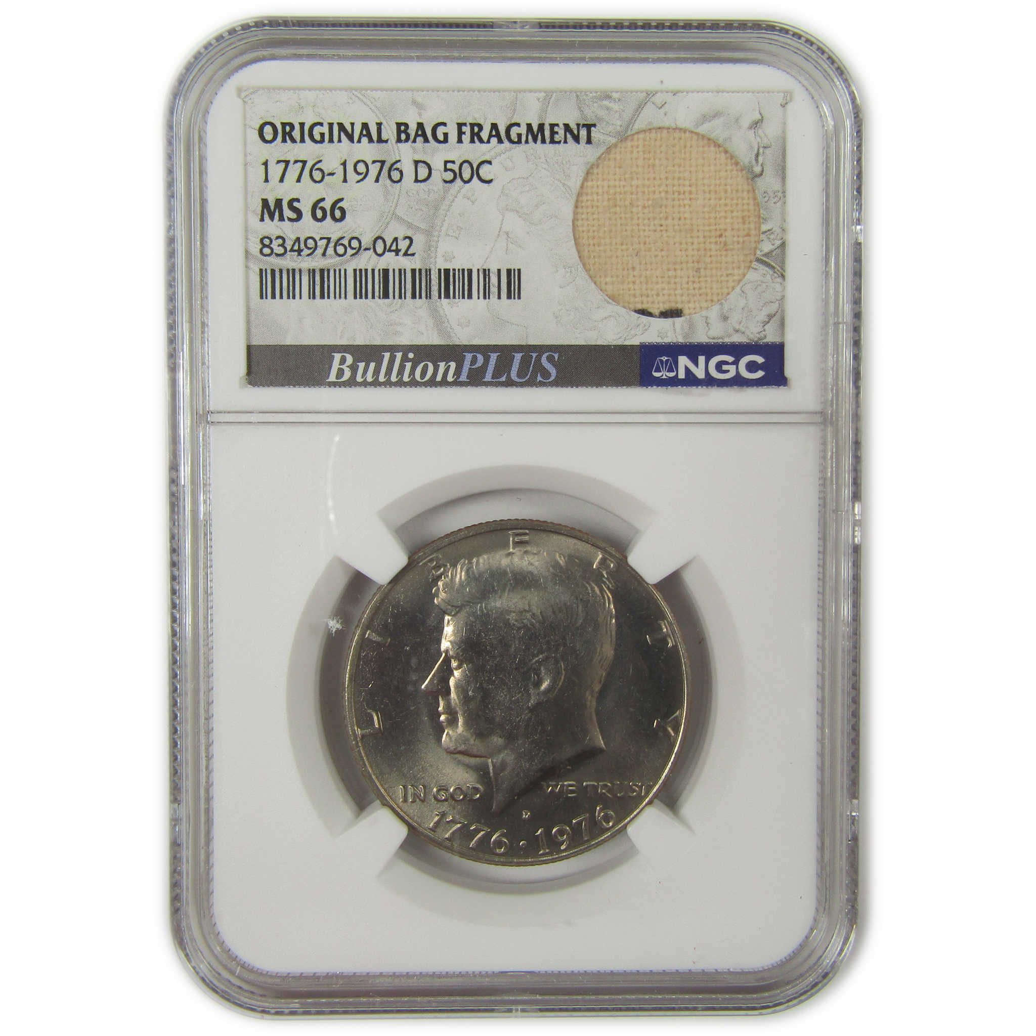 1976 D Kennedy Bicentennial Half Dollar MS 66 NGC Clad SKU:I20469