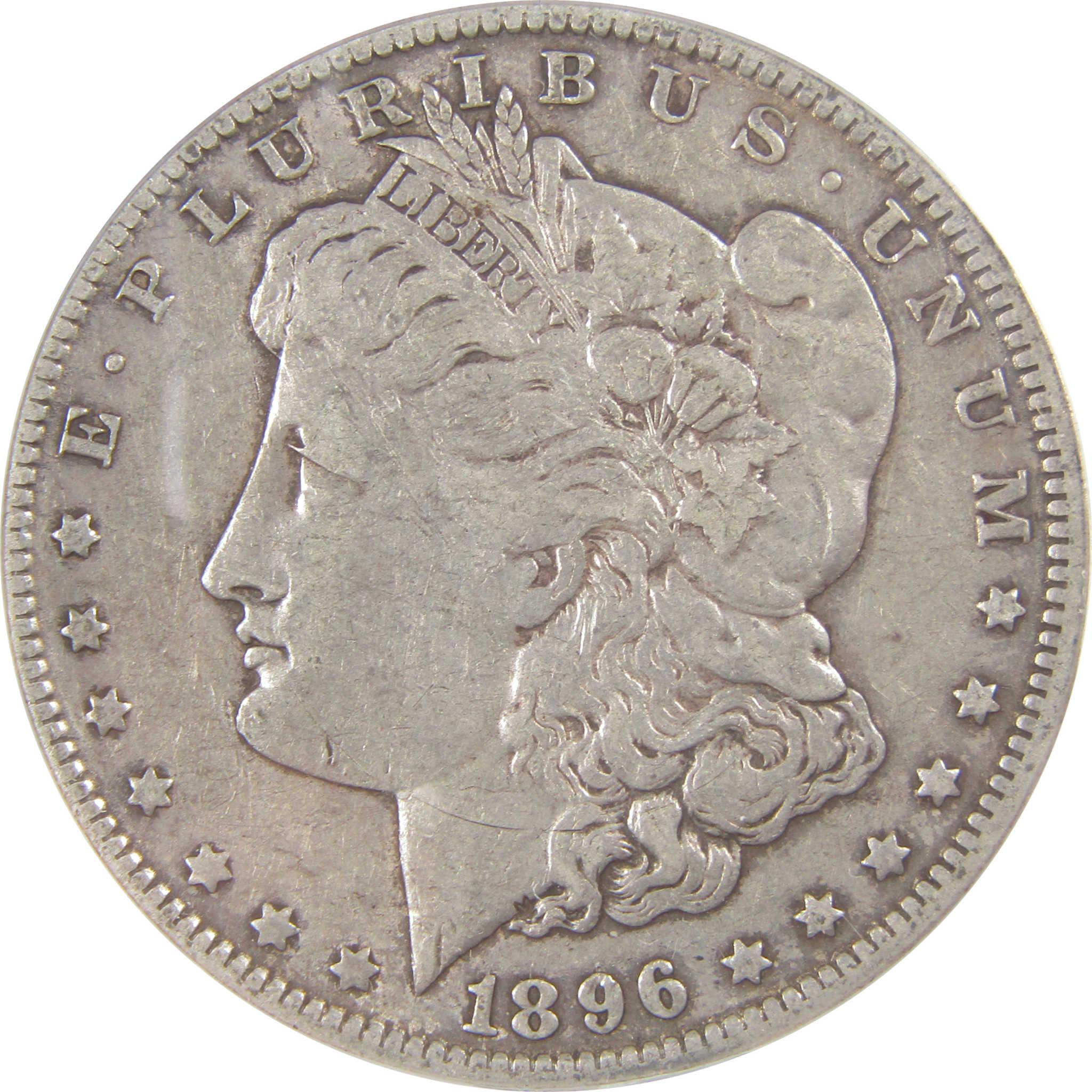 1896 O Morgan Silver Dollar VF 35 ANACS $1 Coin SKU:I25654 - Morgan coin - Morgan silver dollar - Morgan silver dollar for sale - Profile Coins & Collectibles
