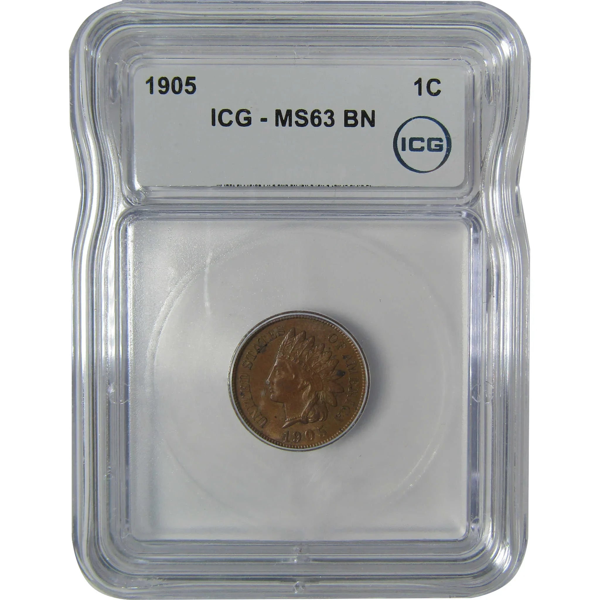 1905 Indian Head Cent MS 63 BN ICG Penny Uncirculated SKU:I22953