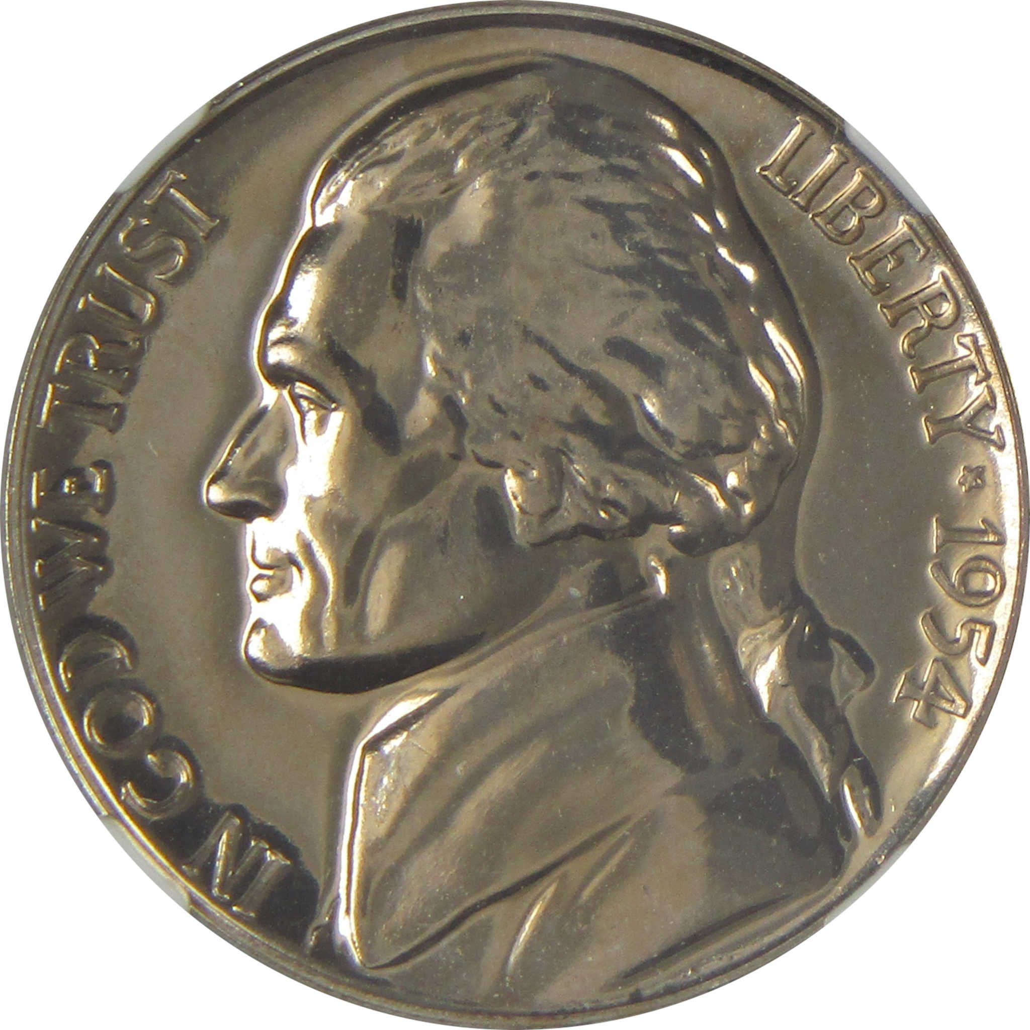 1954 Jefferson Nickel PF 66 NGC Proof 5c Coin SKU:I20629