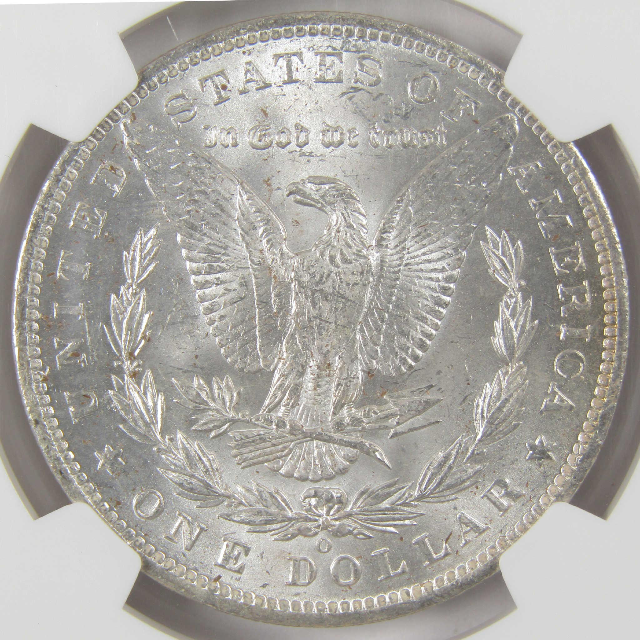 1885 O Morgan Silver Dollar MS 65 NGC Uncirculated $1 Coin Collectible - Morgan coin - Morgan silver dollar - Morgan silver dollar for sale - Profile Coins & Collectibles