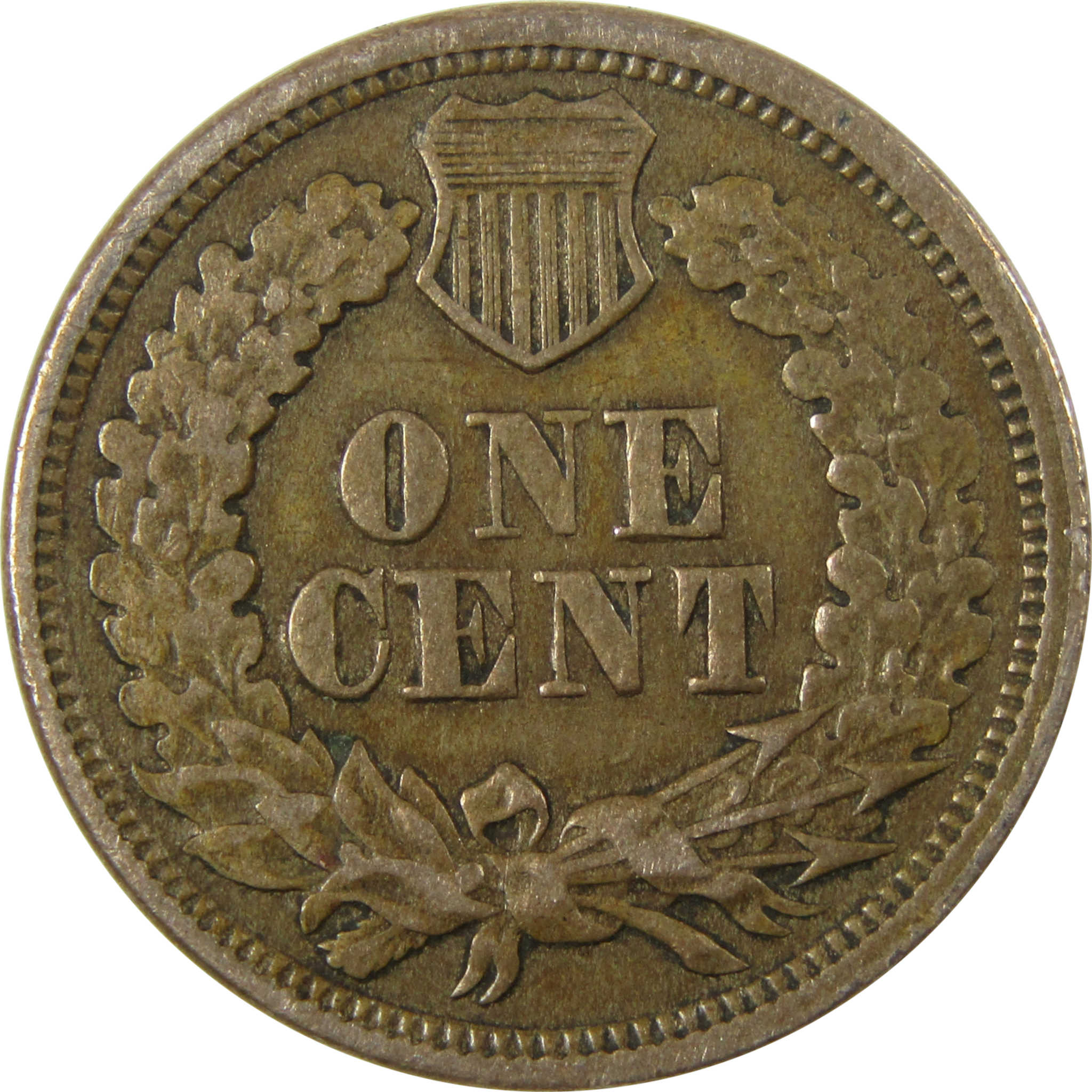 1863 Indian Head Cent VF Very Fine Details Penny 1c Coin SKU:CP1173