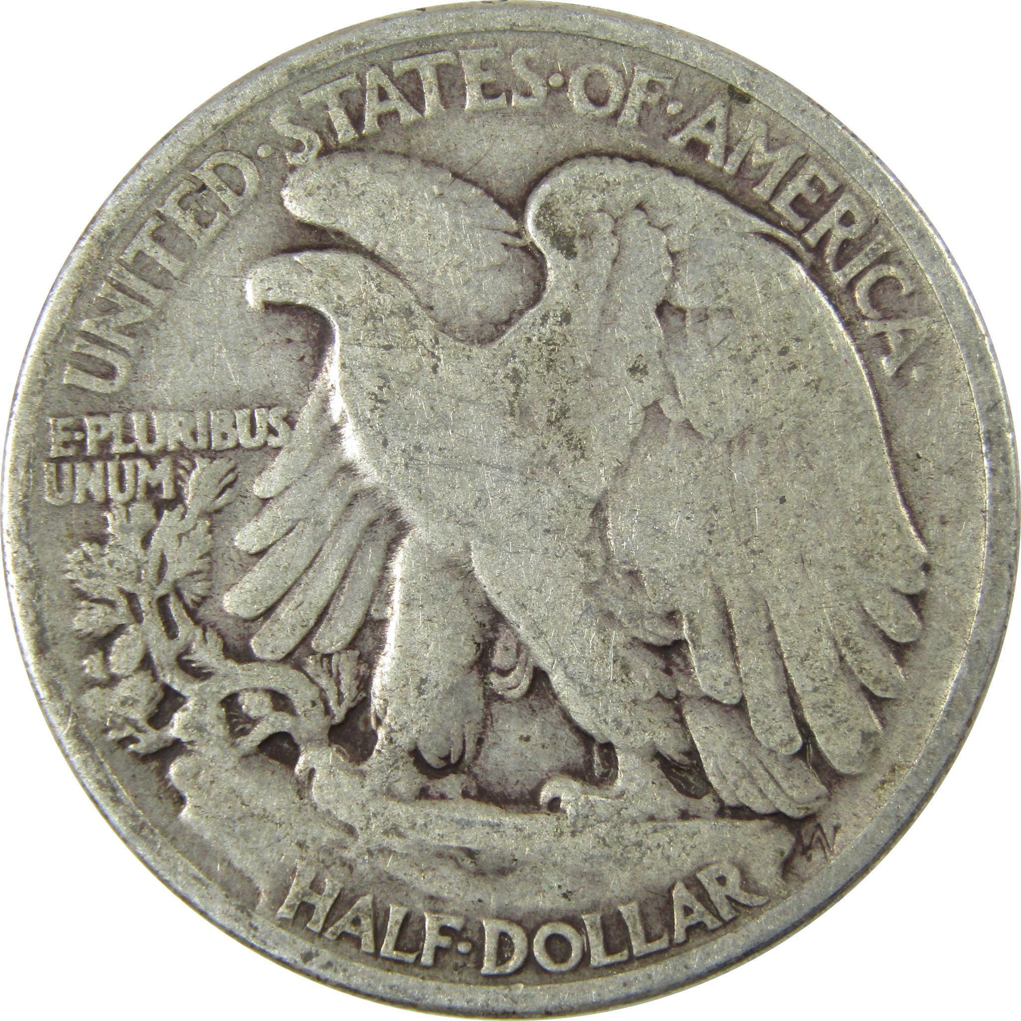 1934 Liberty Walking Silver Half Dollar VG Very Good SKU:CP506