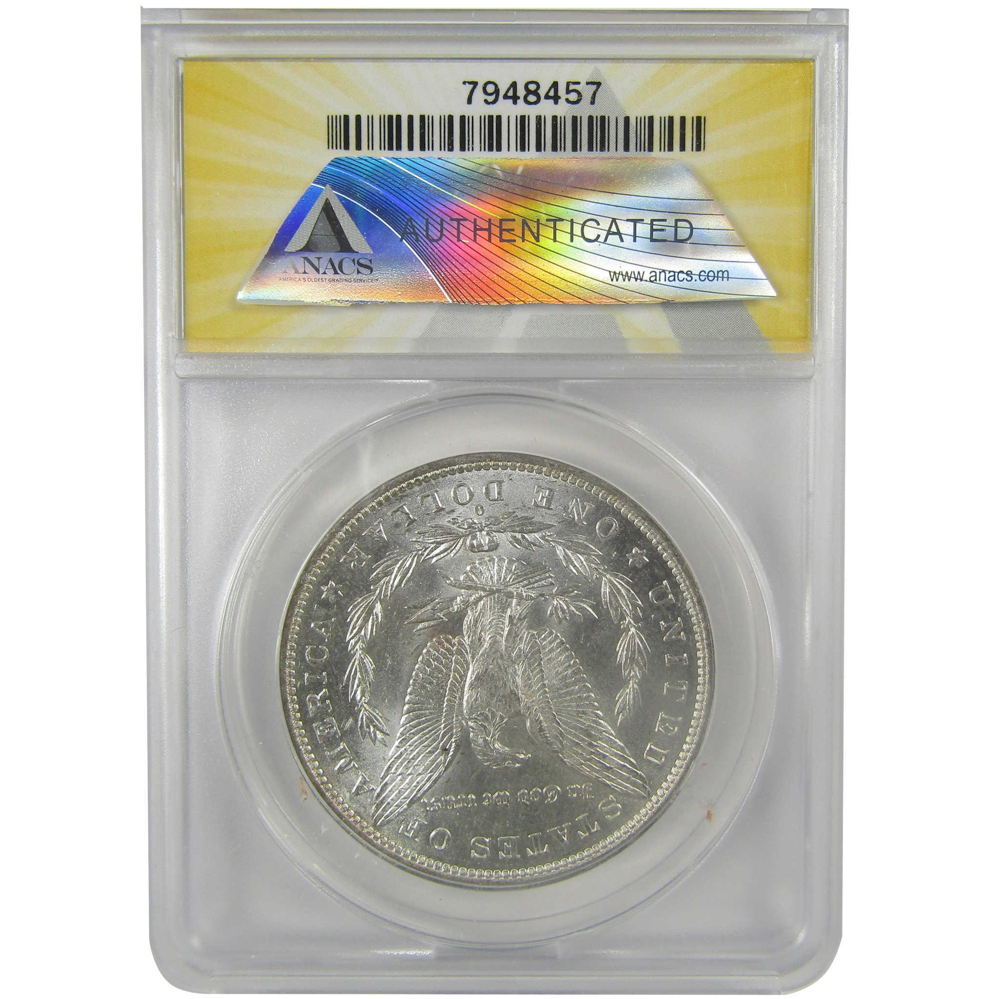 1882 O/S VAM-4 Recessed Top 100 Morgan Dollar MS 62 ANACS SKU:I21946 - Morgan coin - Morgan silver dollar - Morgan silver dollar for sale - Profile Coins & Collectibles