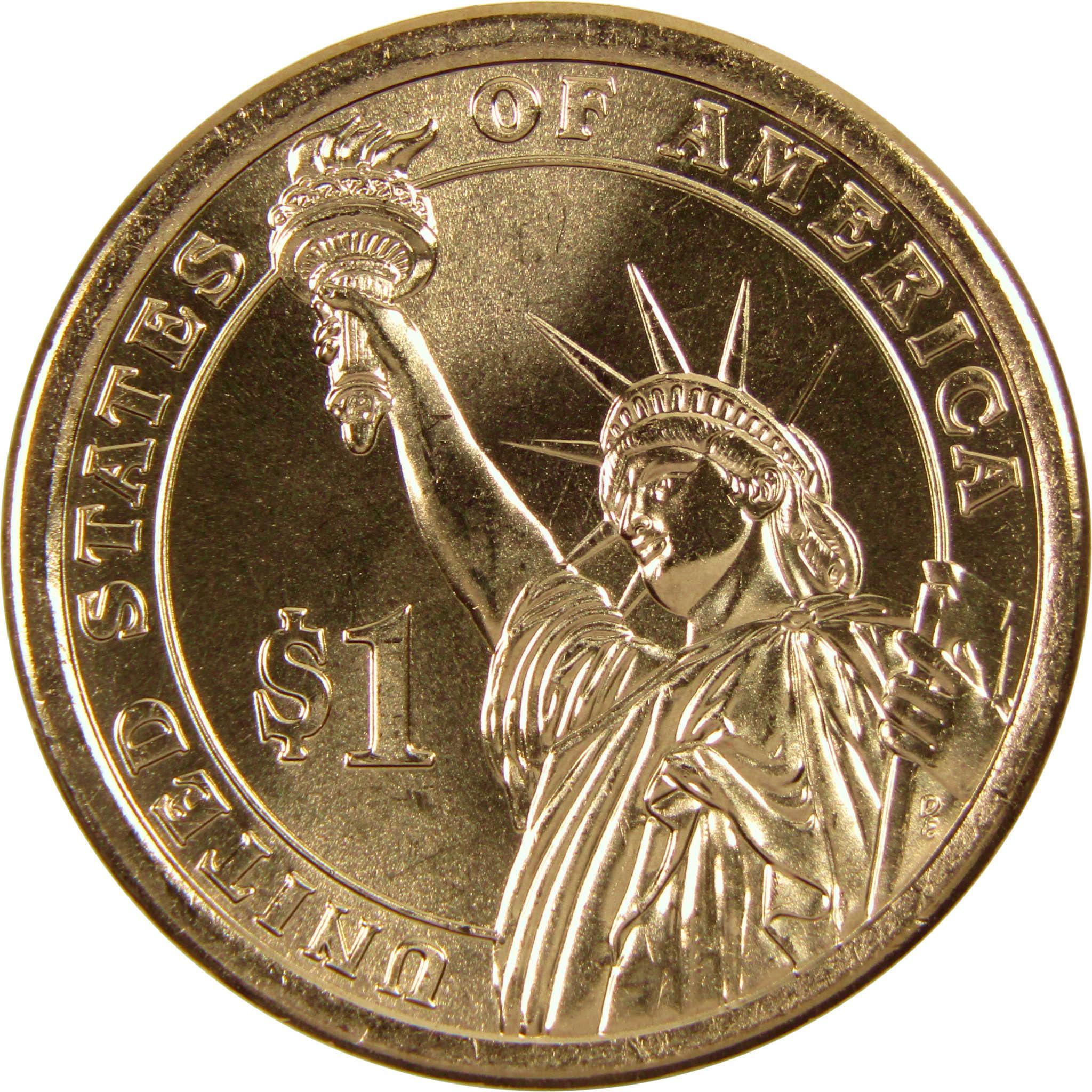 2014 D Warren G Harding Presidential Dollar BU Uncirculated $1 Coin
