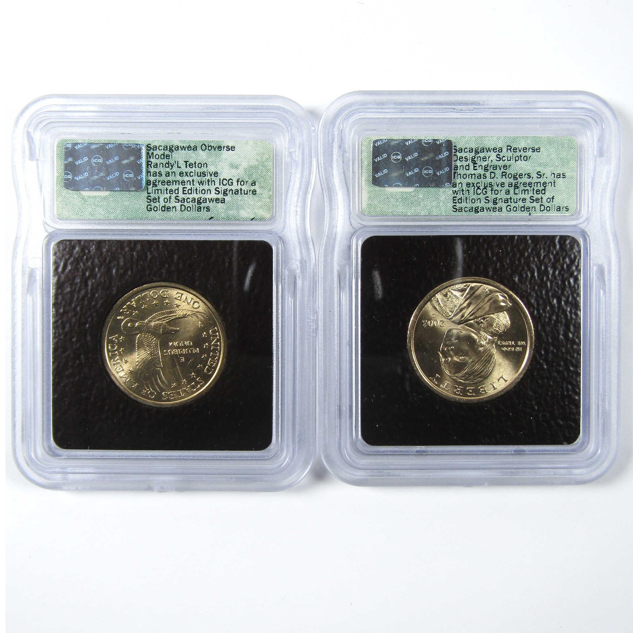 2003 Sacagawea Signature 6 Piece Dollar Set ICG SKU:CPC6597