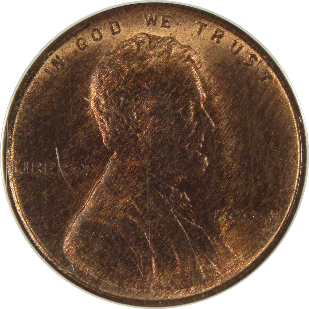 1909 VDB Lincoln Wheat Cent MS 65 RB ANACS Penny 1c Coin SKU:I28775