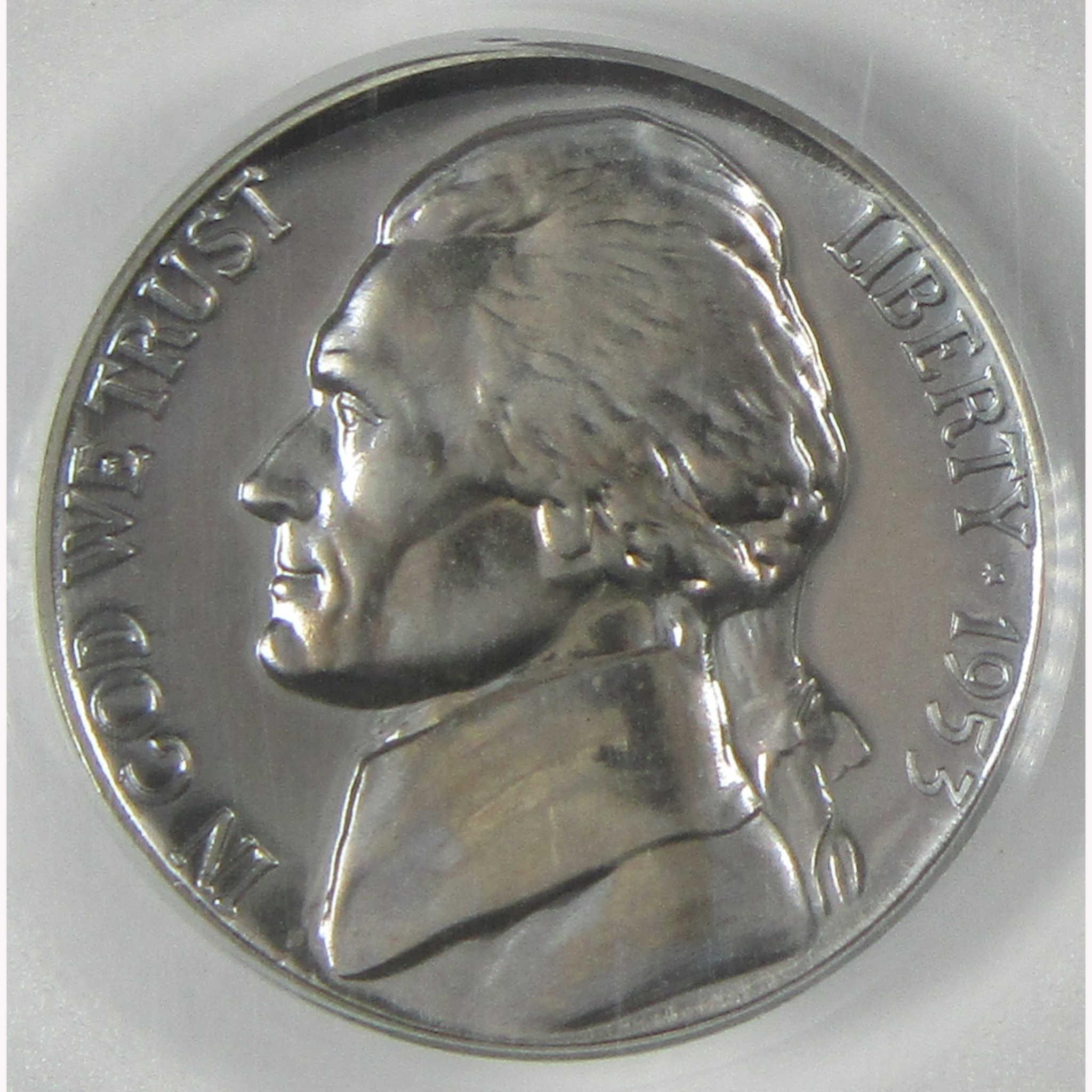 1953 Jefferson Nickel PR 67 PCGS Proof 5c Coin SKU:I26433
