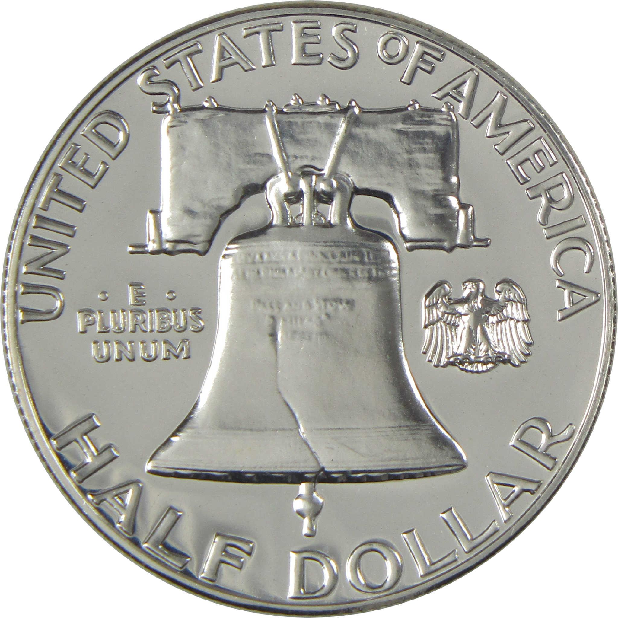 1963 Franklin Half Dollar Choice Proof Silver 50c Coin
