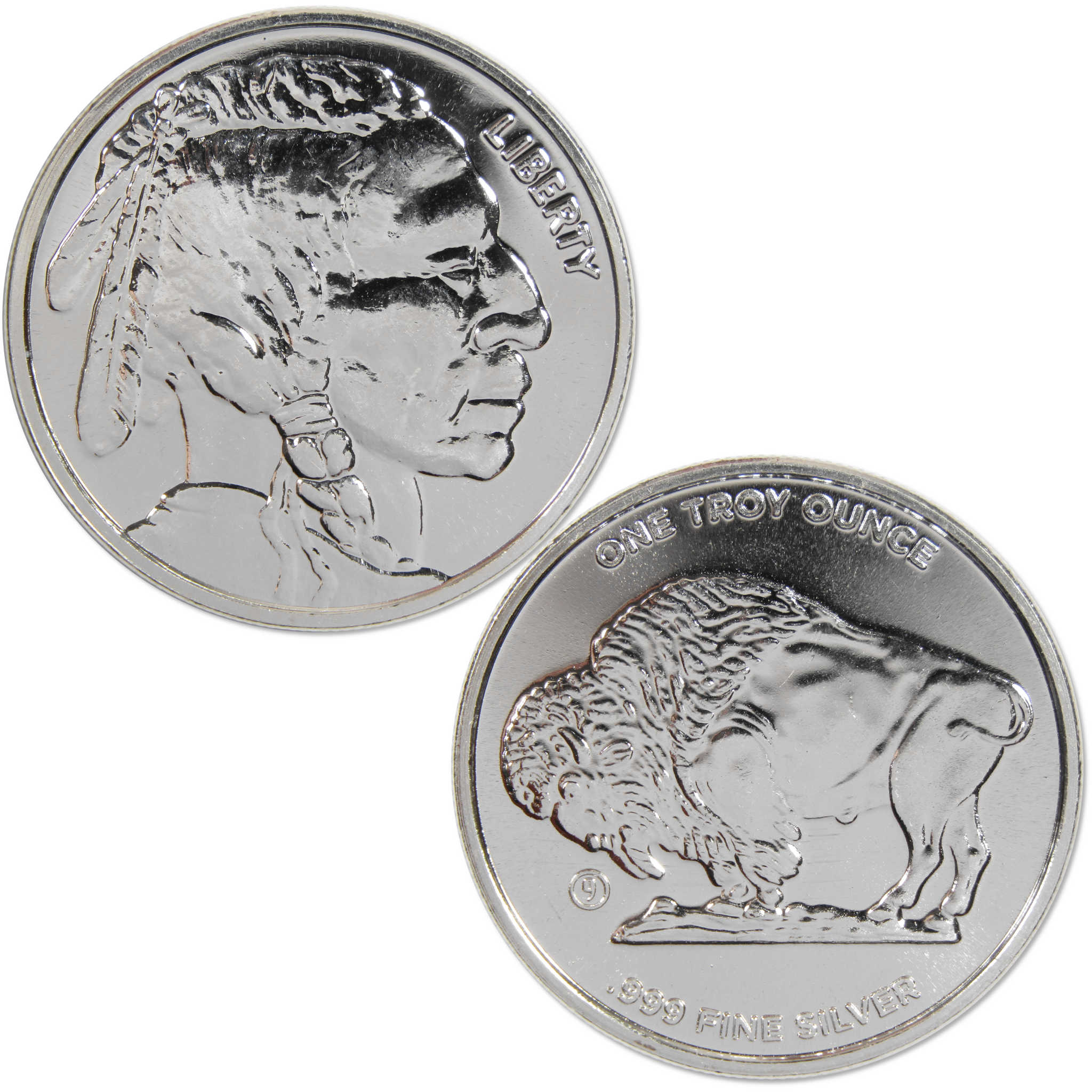 Indian Head Buffalo 1 oz .999 Silver Round Collectible