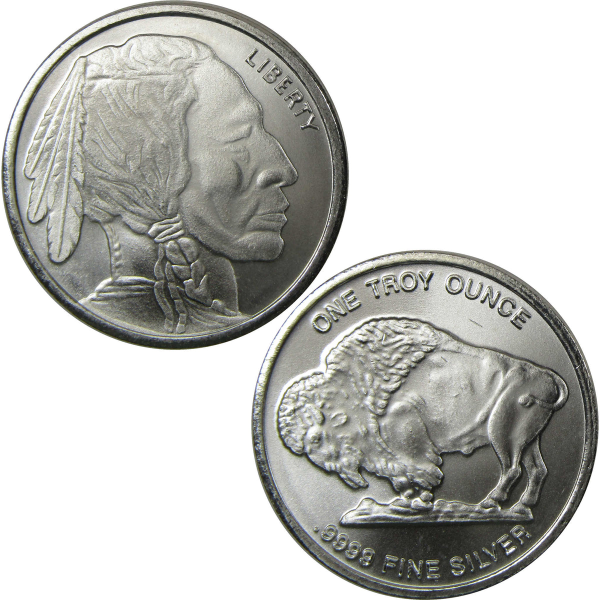 American Buffalo 1 oz .9999 Silver Round Collectible