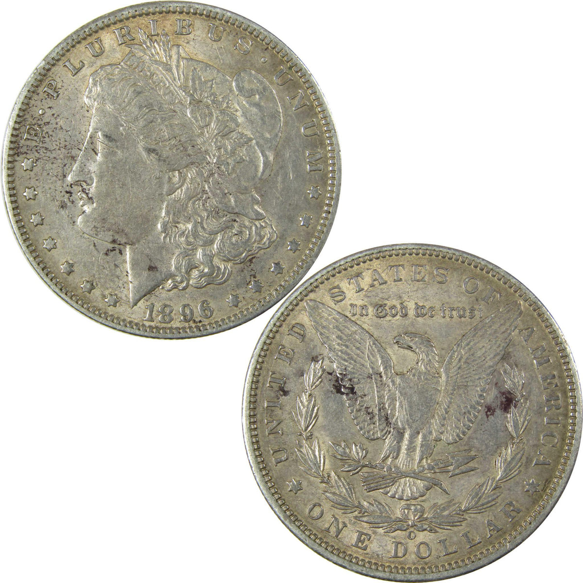 1896 O Morgan Silver Dollar XF EF Extremely Fine $1 Coin SKU:I26062 - Morgan coin - Morgan silver dollar - Morgan silver dollar for sale - Profile Coins & Collectibles