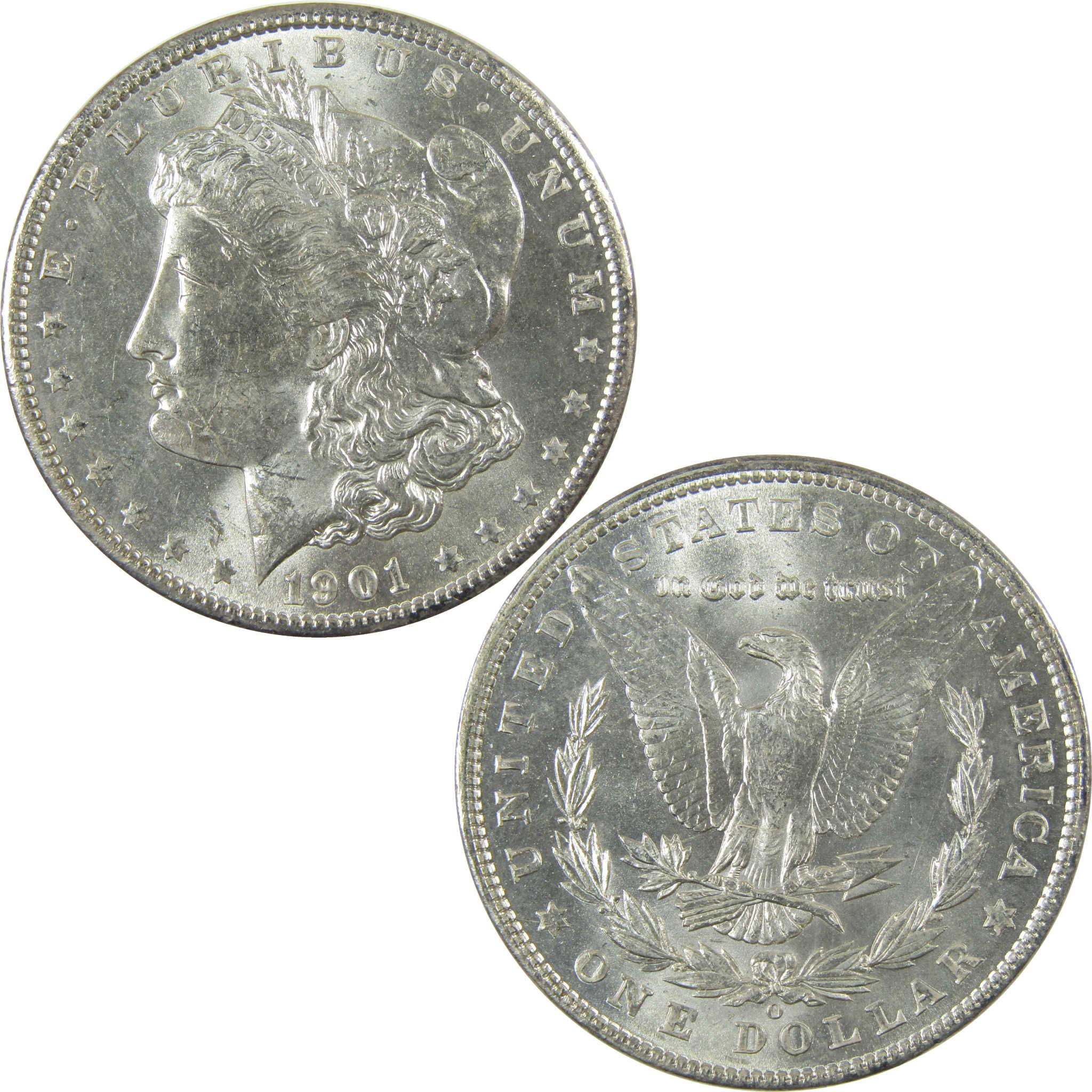 1901 O Morgan Silver Dollar Uncirculated Mint State $1 Coin SKU:I27794 - Morgan coin - Morgan silver dollar - Morgan silver dollar for sale - Profile Coins & Collectibles