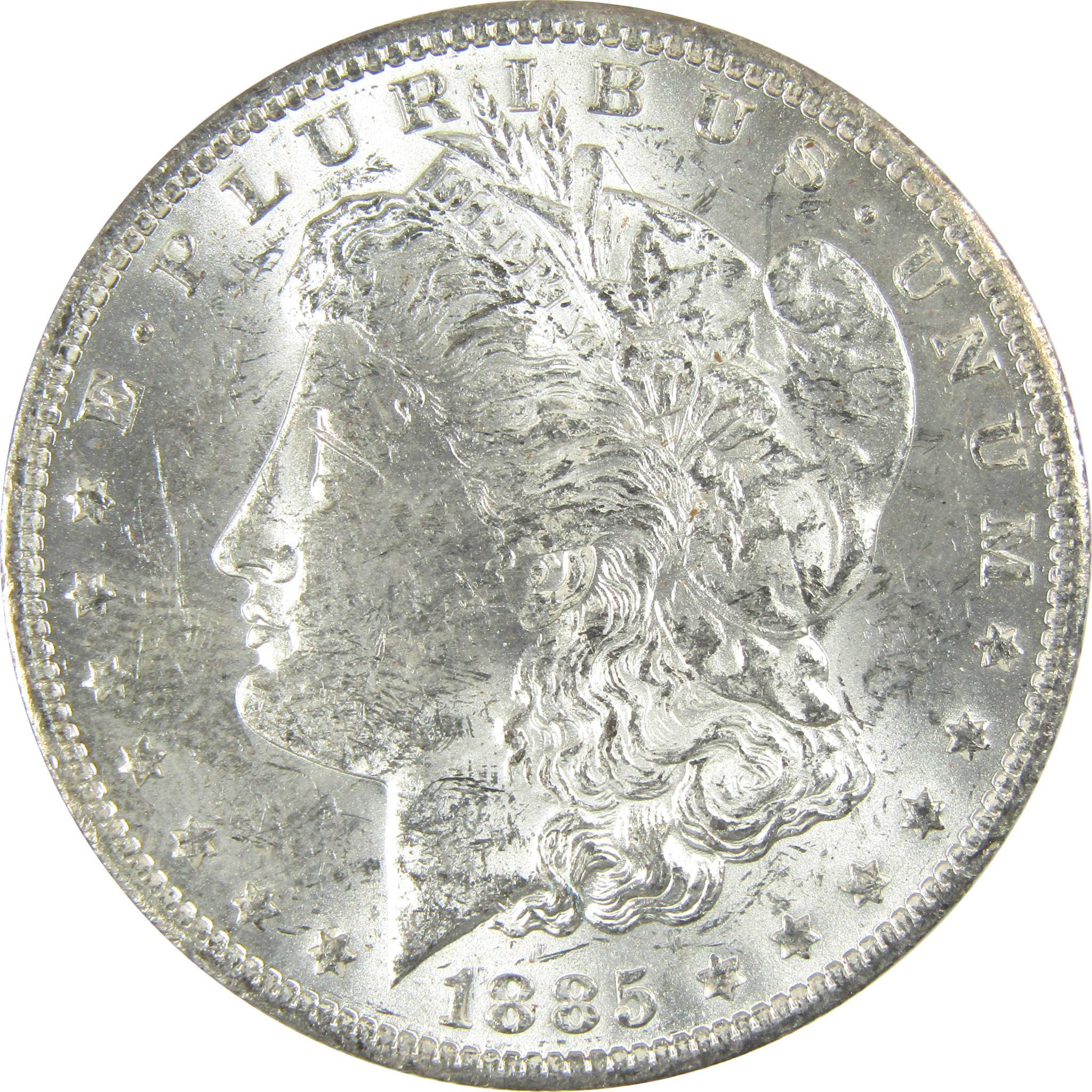 1885 O Morgan Silver Dollar Uncirculated Mint State $1 Coin SKU:I27469 - Morgan coin - Morgan silver dollar - Morgan silver dollar for sale - Profile Coins & Collectibles