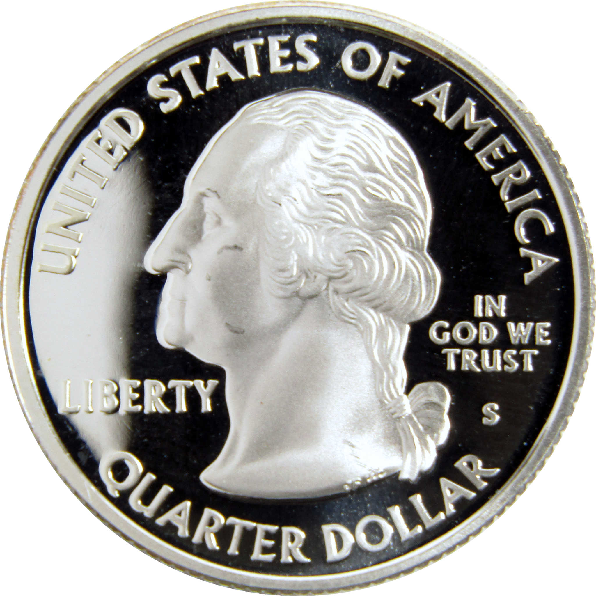 2007 S Montana State Quarter Silver Proof 25c Coin