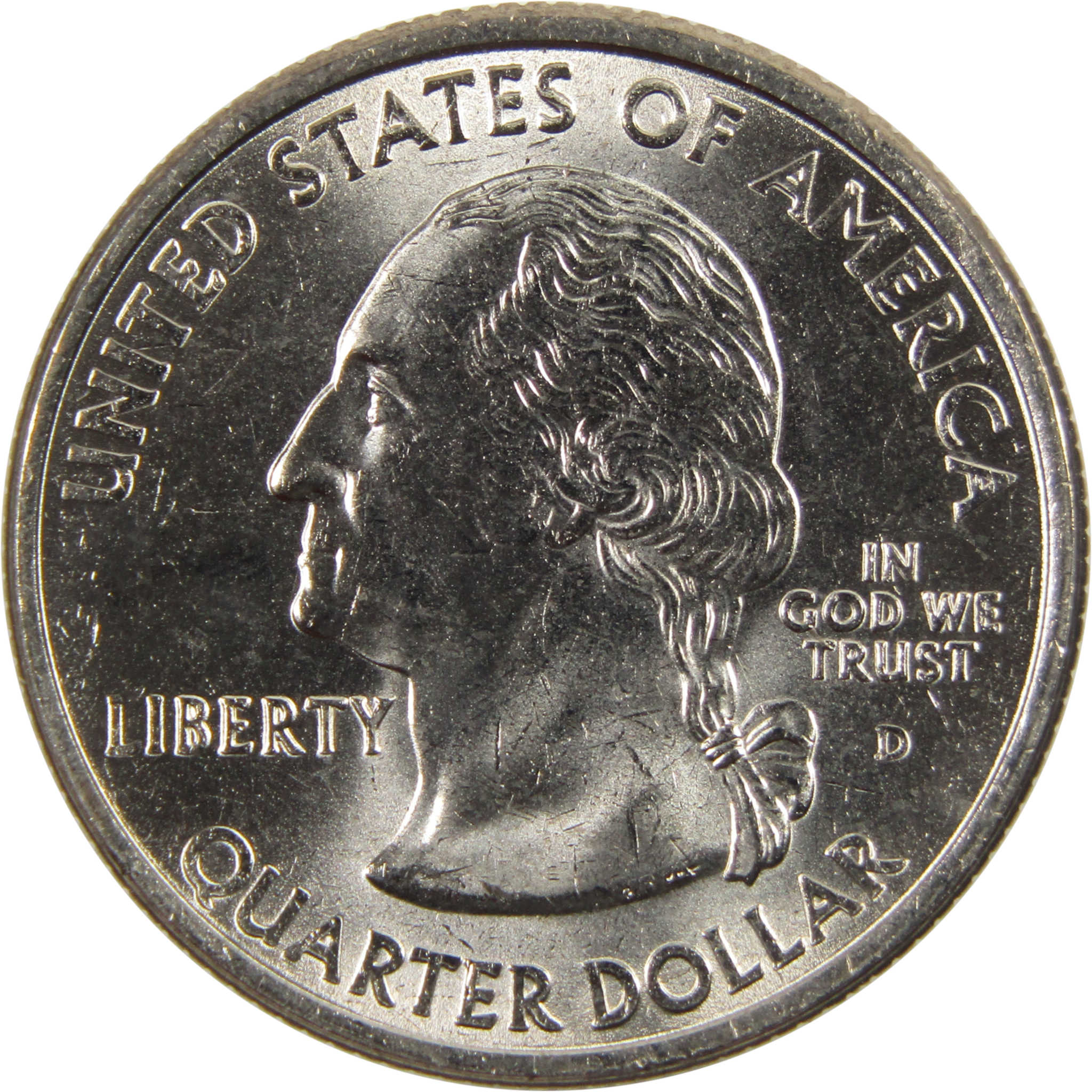 2000 D New Hampshire State Quarter BU Uncirculated Clad 25c Coin