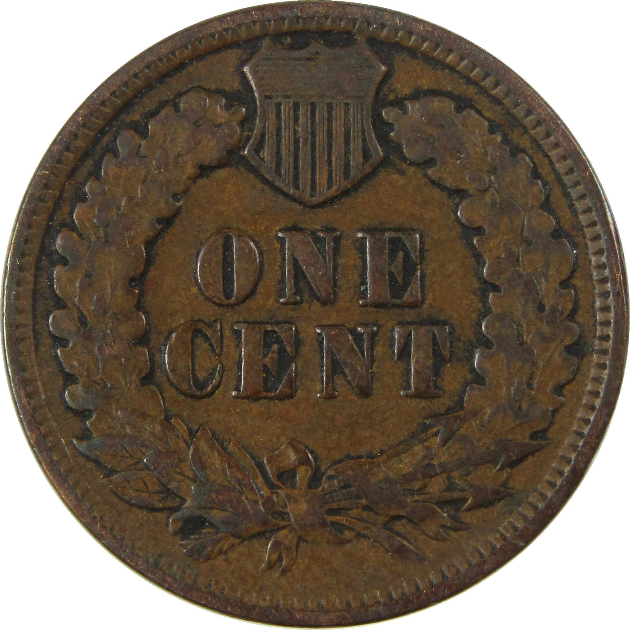 1901 Indian Head Cent VF Very Fine Penny 1c Coin SKU:I26928