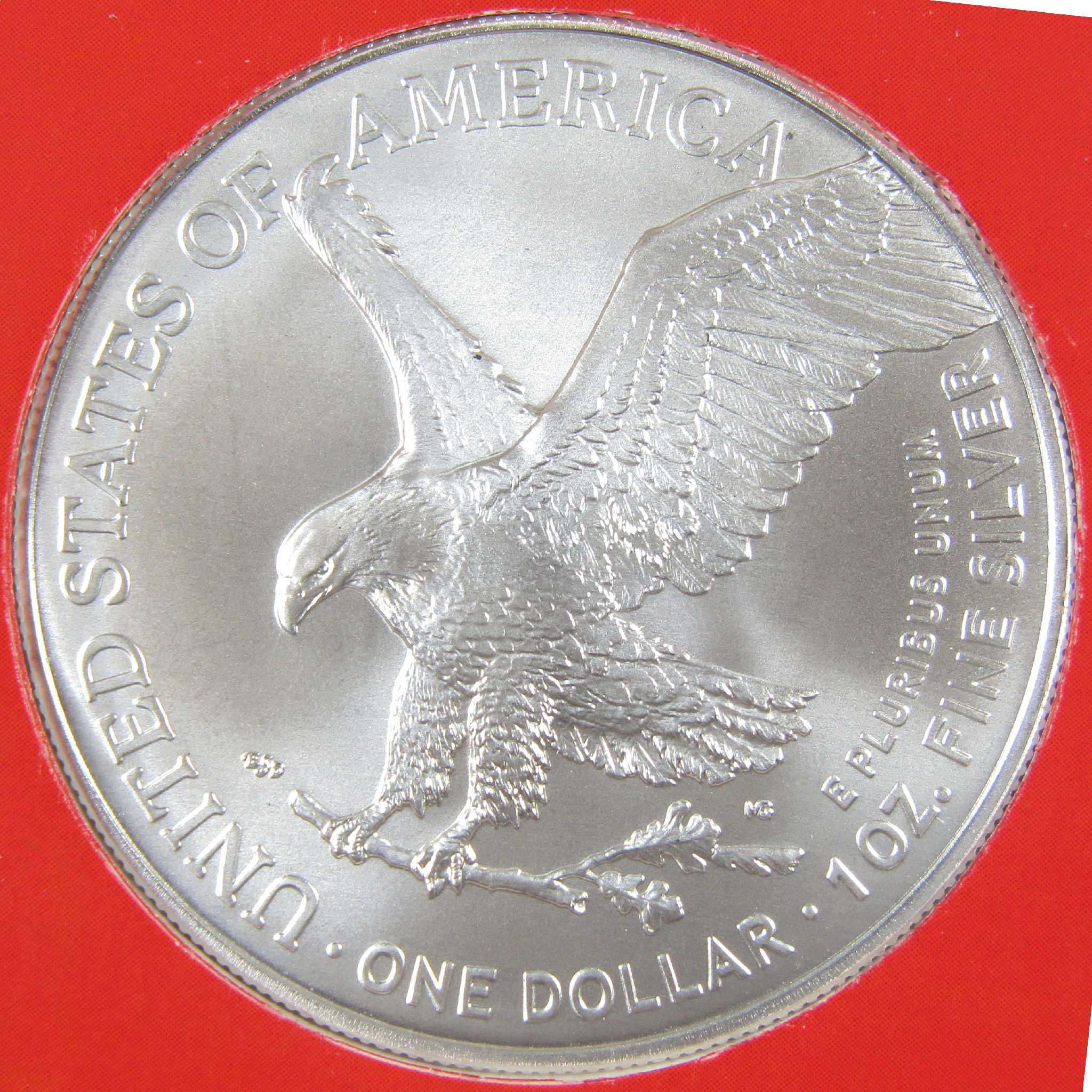 2025 American Silver Eagle Uncirculated with Merry Christmas Holder