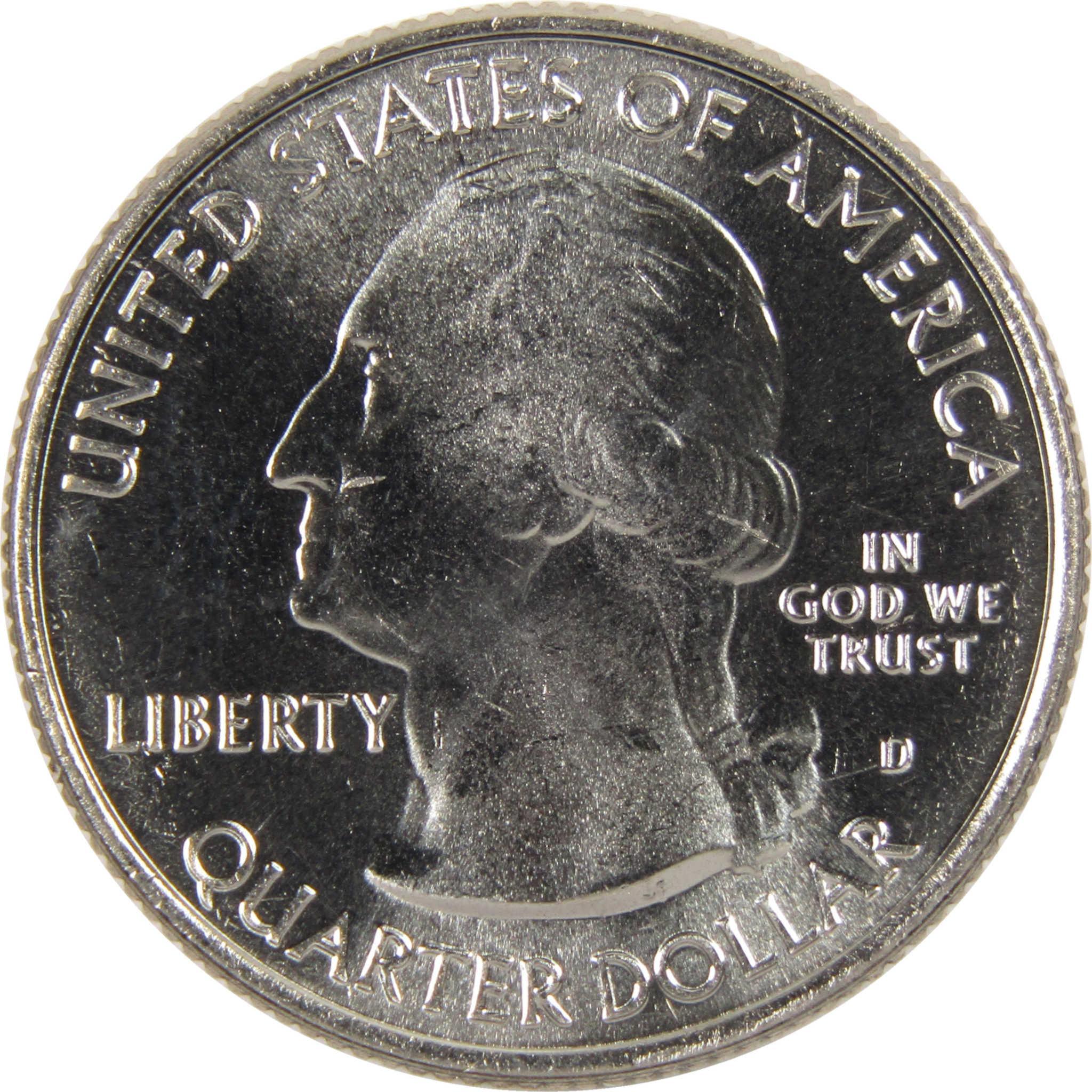 2018 D Cumberland Island National Park Quarter BU Uncirculated Clad