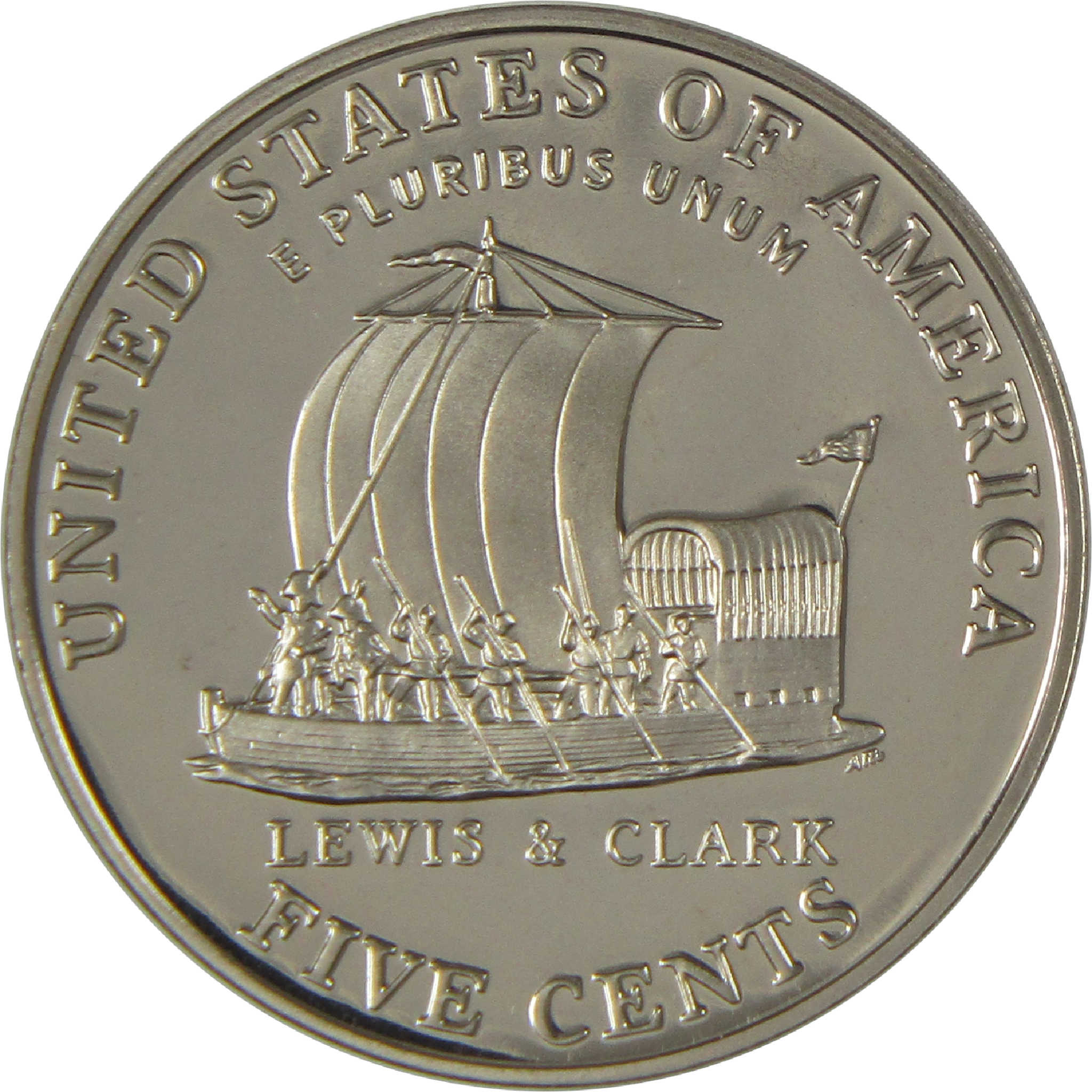 2004 S Keelboat Jefferson Nickel Choice Proof 5c Coin