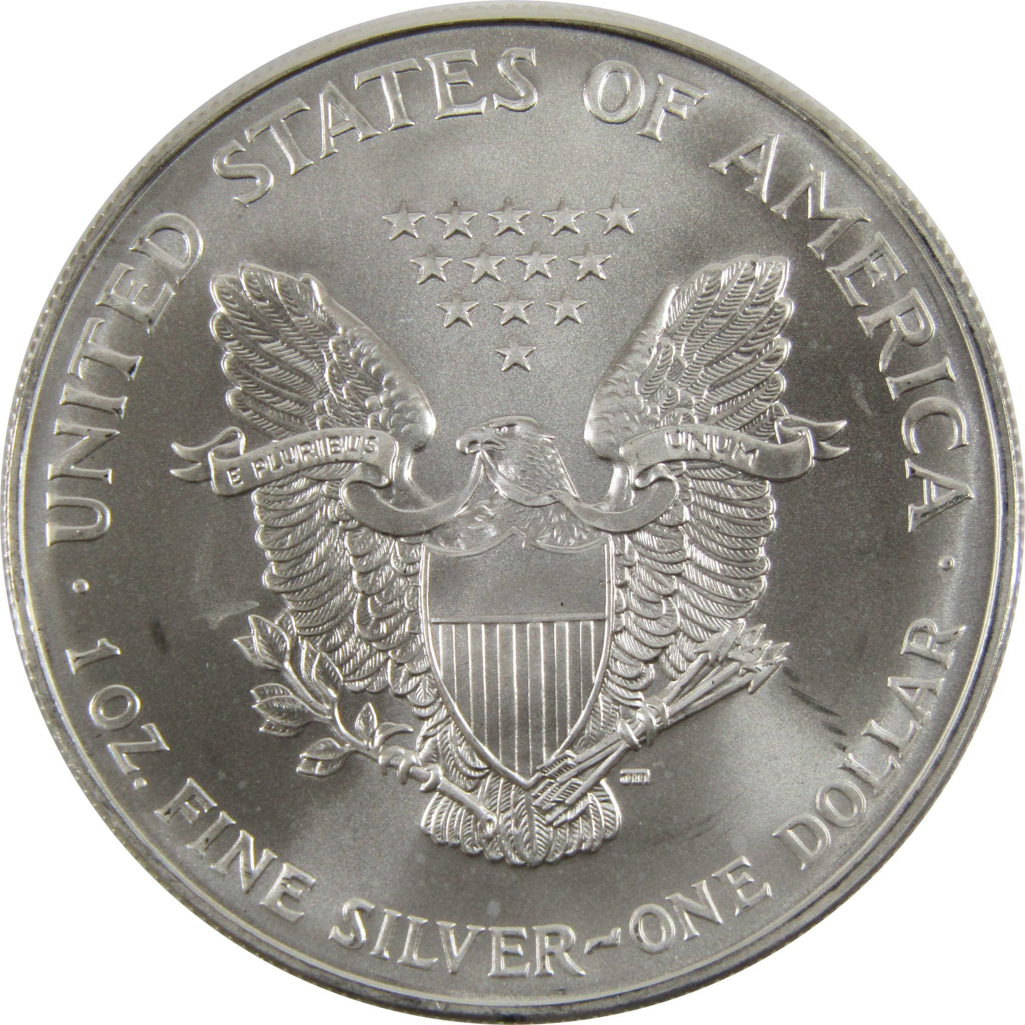 2001 American Silver Eagle Uncirculated Bullion $1 Coin