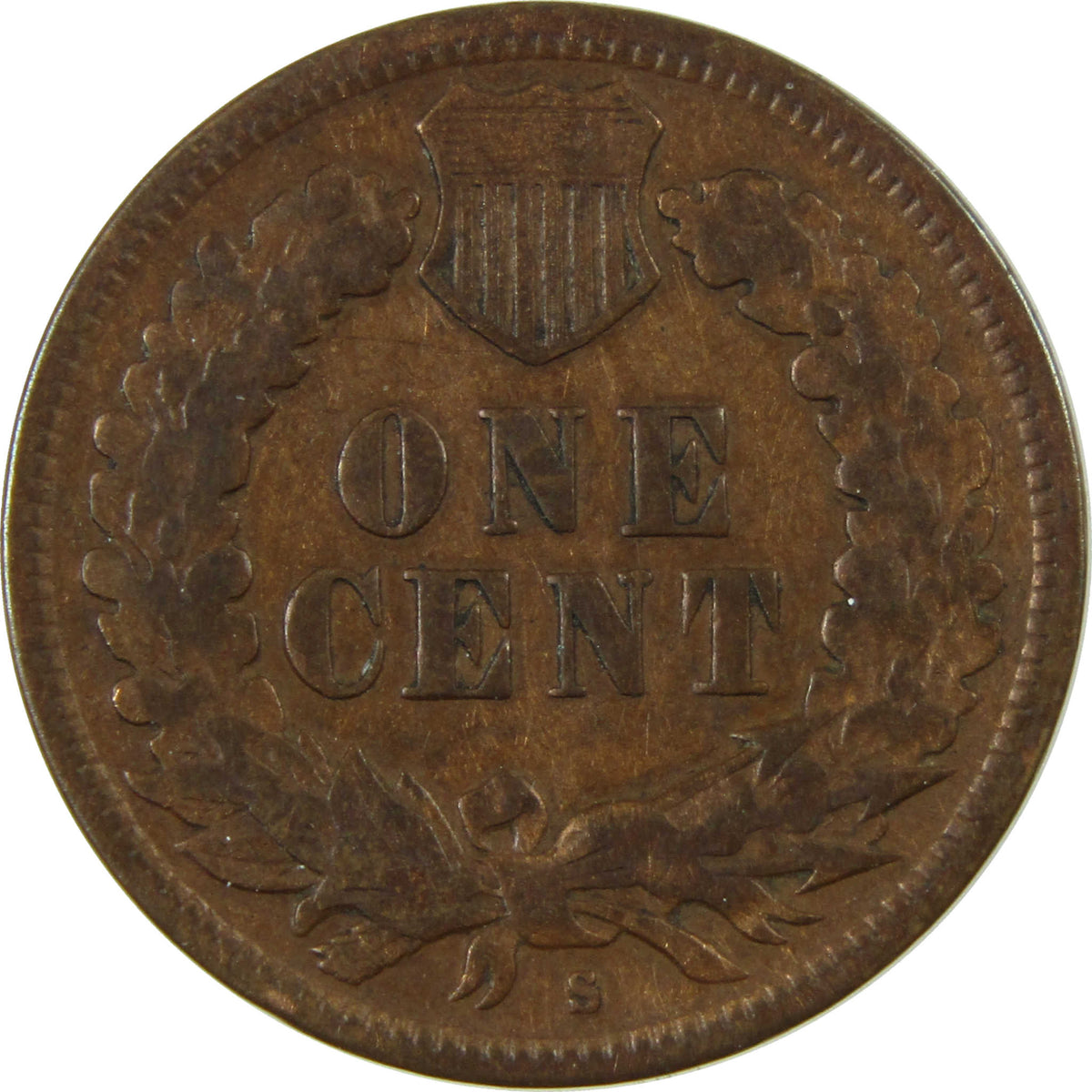 1908 S Indian Head Cent VG Very Good Details Penny 1c Coin SKU:I28620