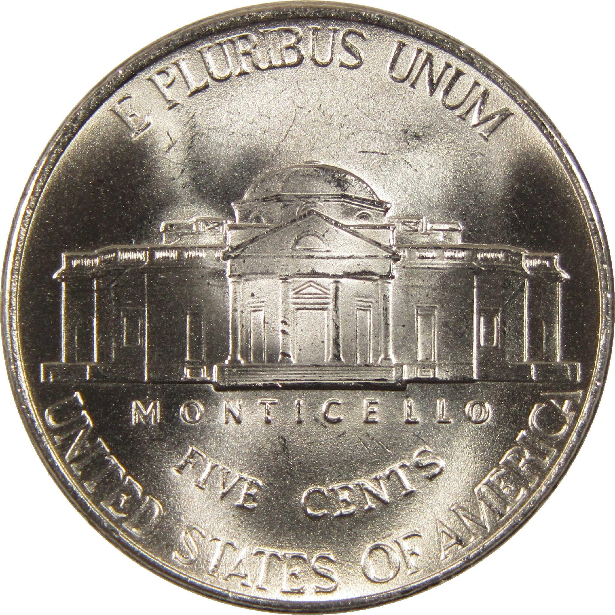 2001 P Jefferson Nickel BU Uncirculated 5c Coin