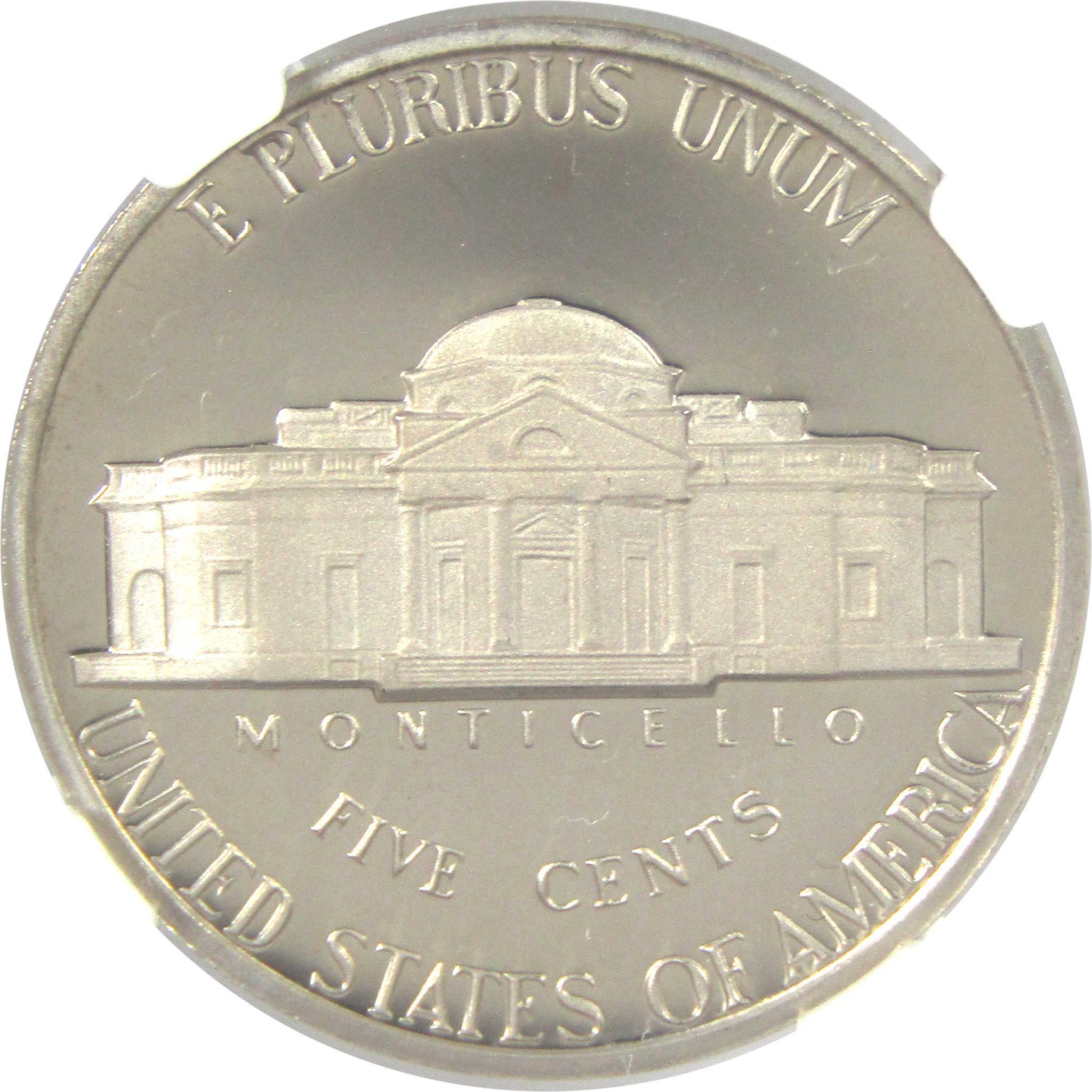 1978 S Jefferson Nickel PF 69 UCAM NGC Proof Clashed Dies Mint Error