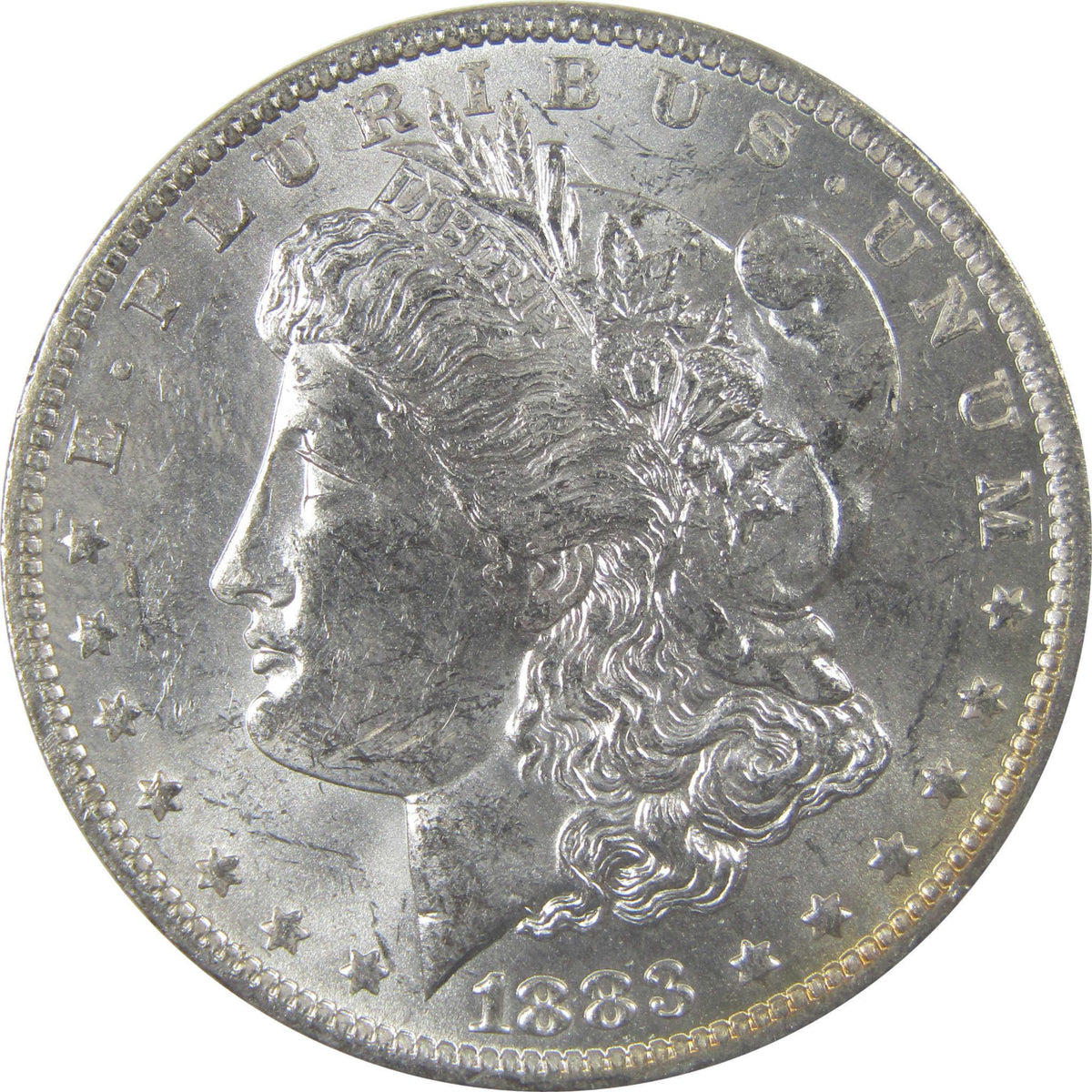 1883 O Morgan Silver Dollar Uncirculated Mint State Toned SKU:I24847