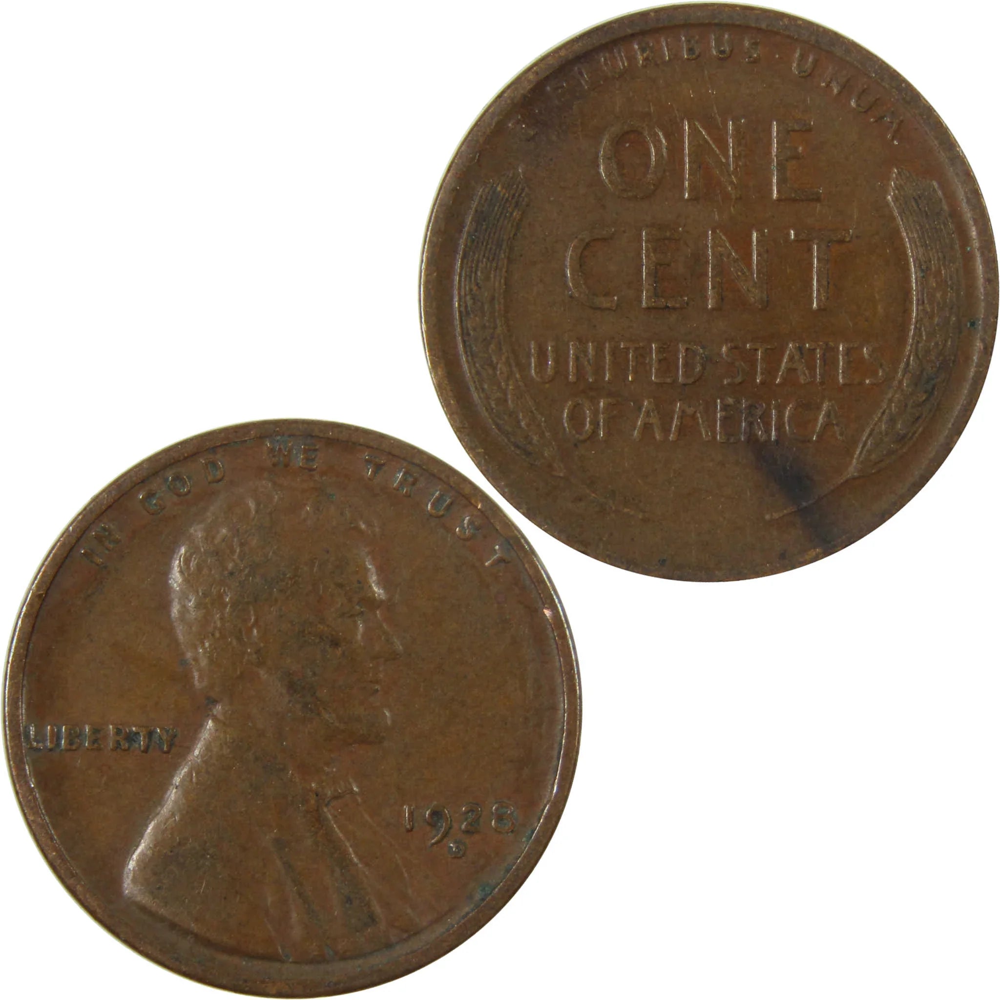 1928 D Lincoln Wheat Cent VF Very Fine Penny 1c Coin SKU:I27626